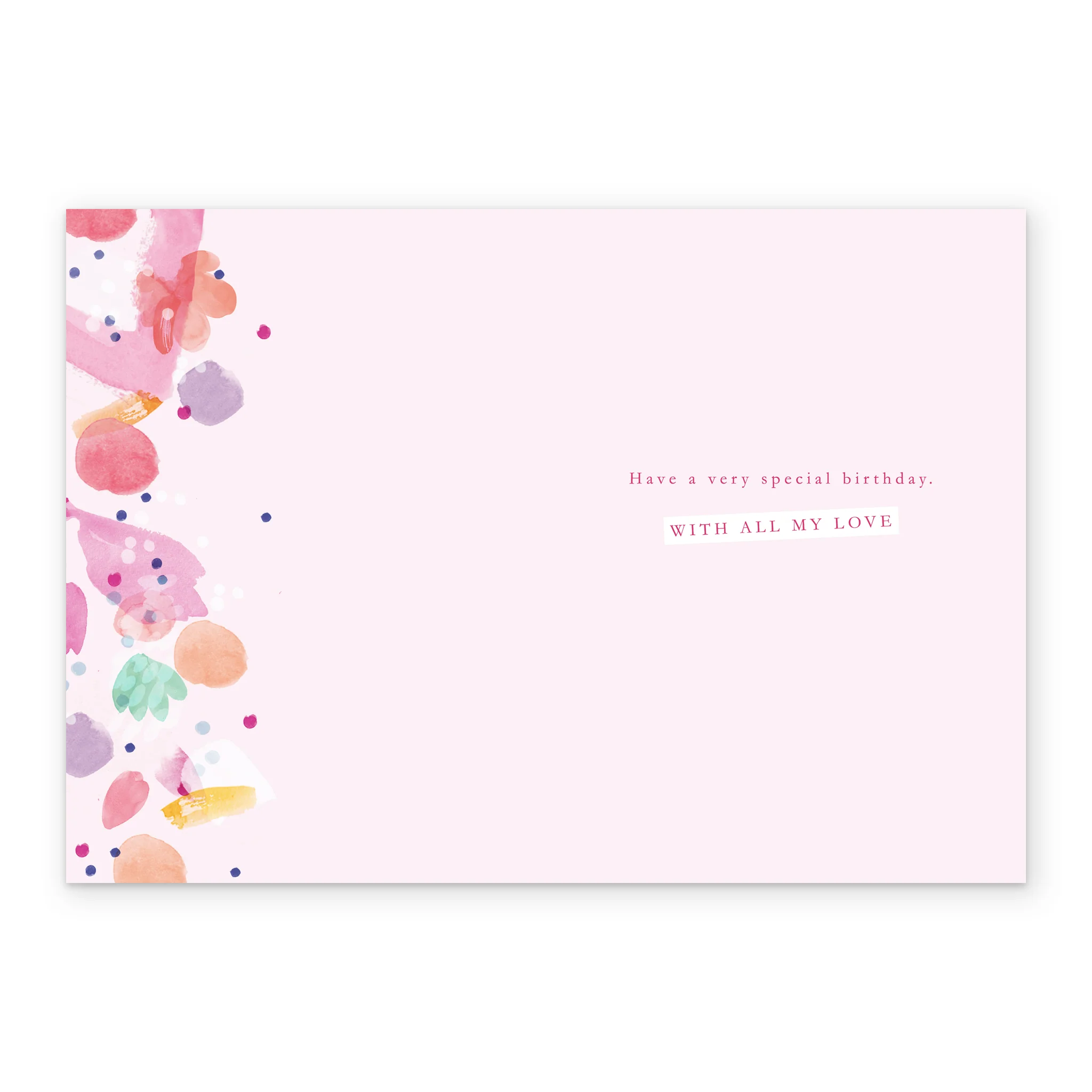 Personalised Classic Love Heart Frame For One I Love Photo Card - Image 3