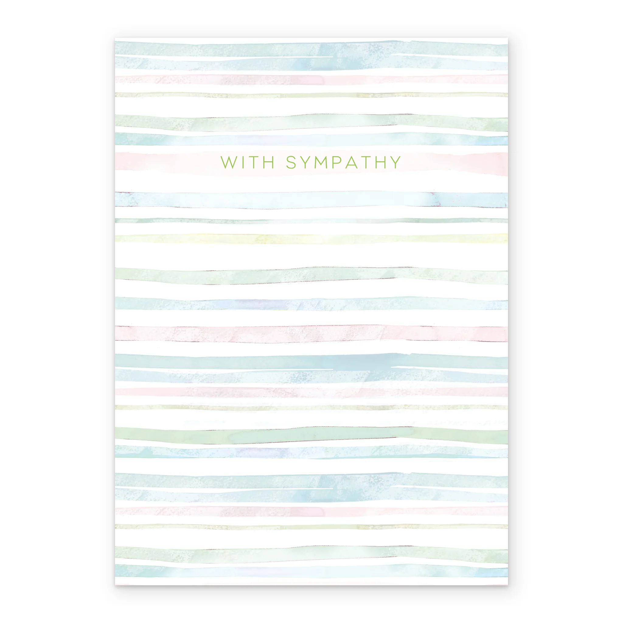 Personalised Classic Pastel Pattern Sympathy Card - Image 2