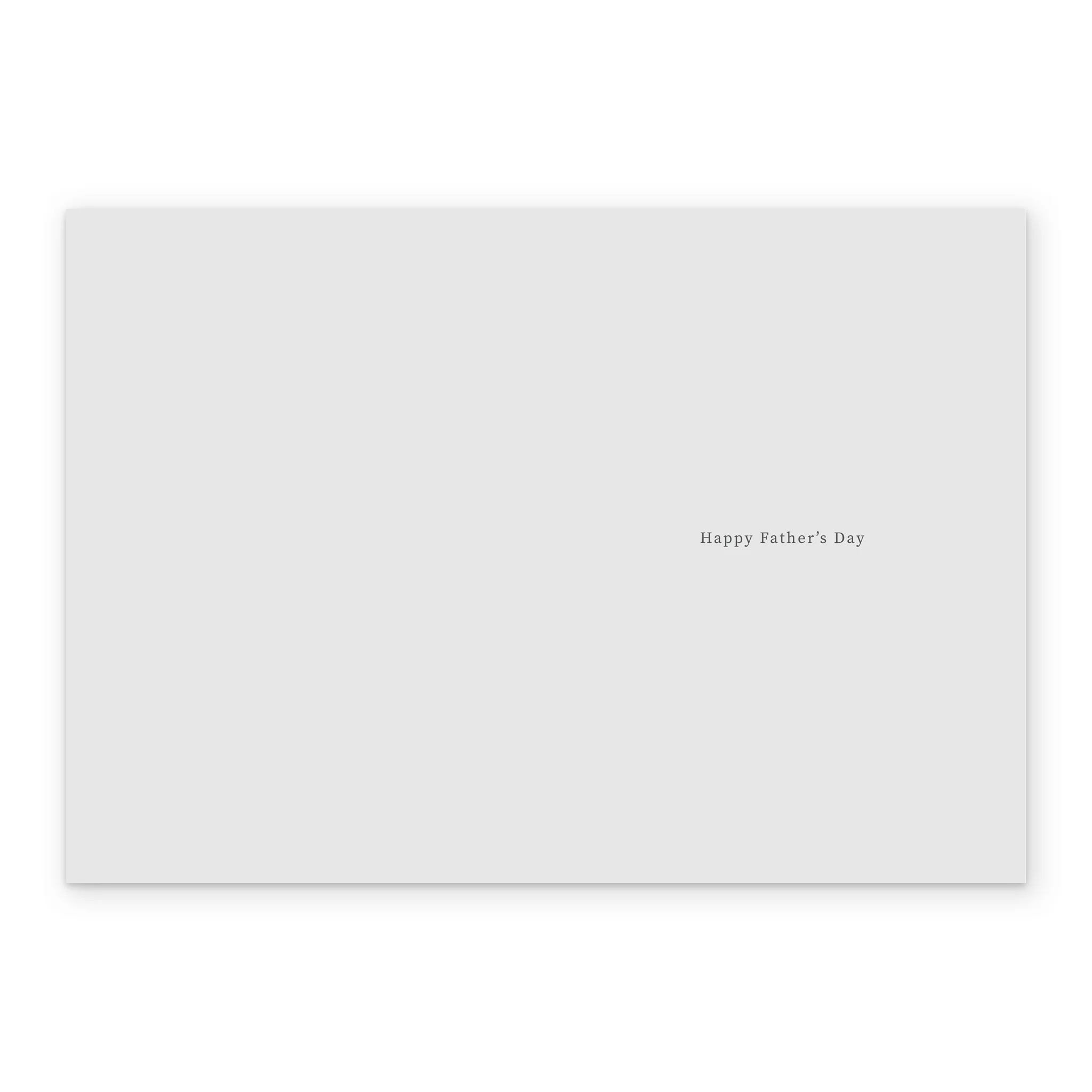 Personalised Classic Text Father's Day Card - Image 3