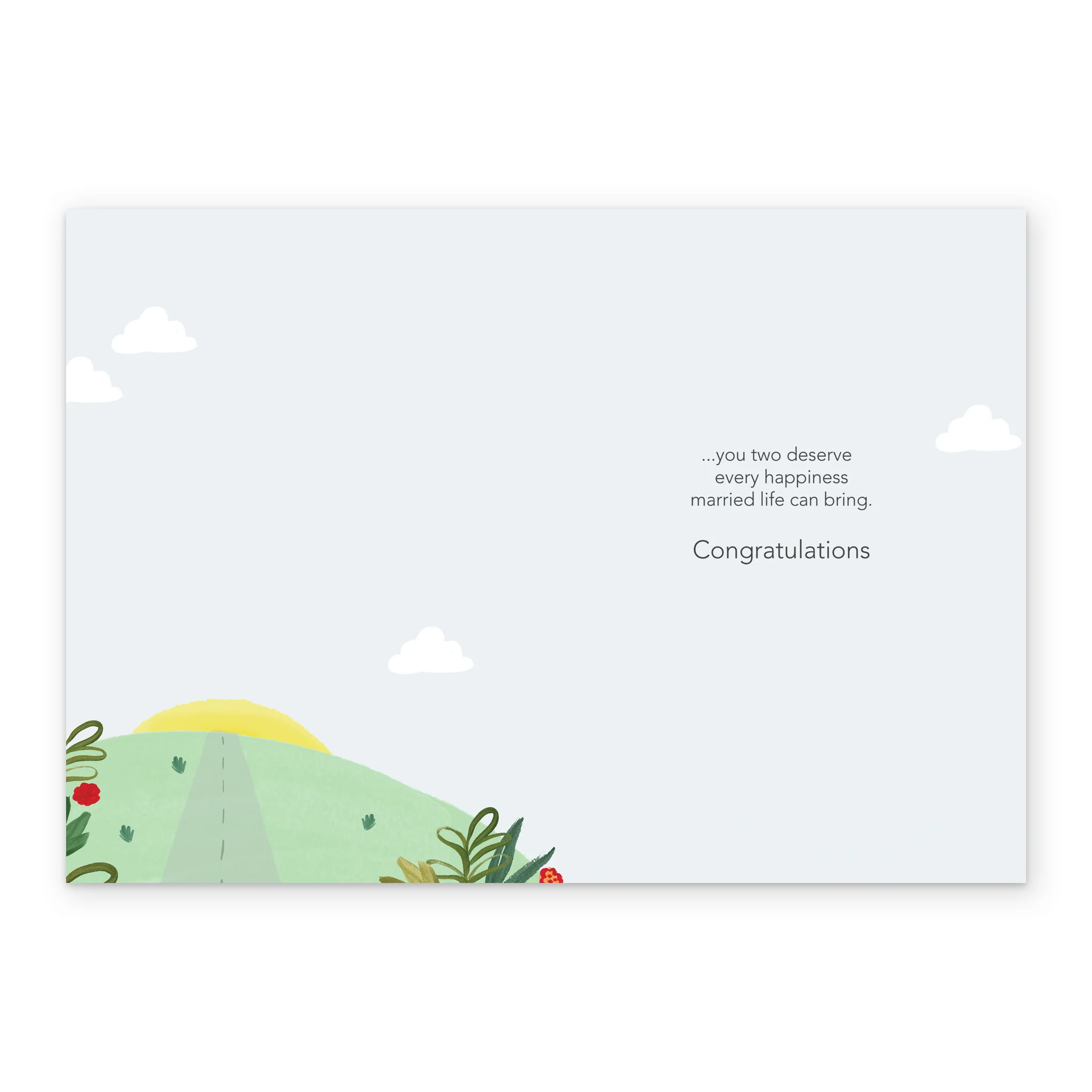 Personalised Classic Wedding Day Card - Image 3