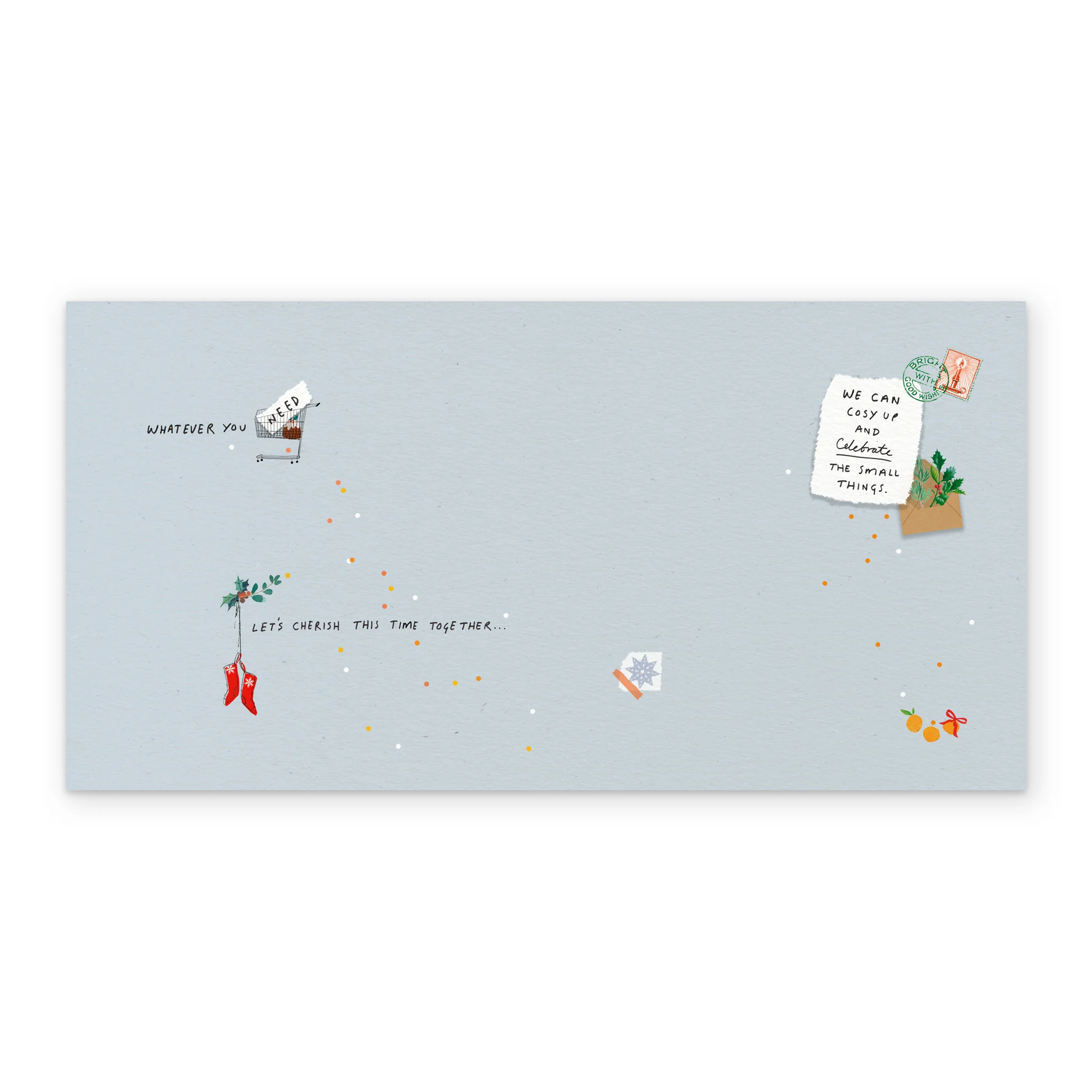 Personalised Maggie's Close Relative 'Living with Cancer' Charity Christmas Card - Image 3