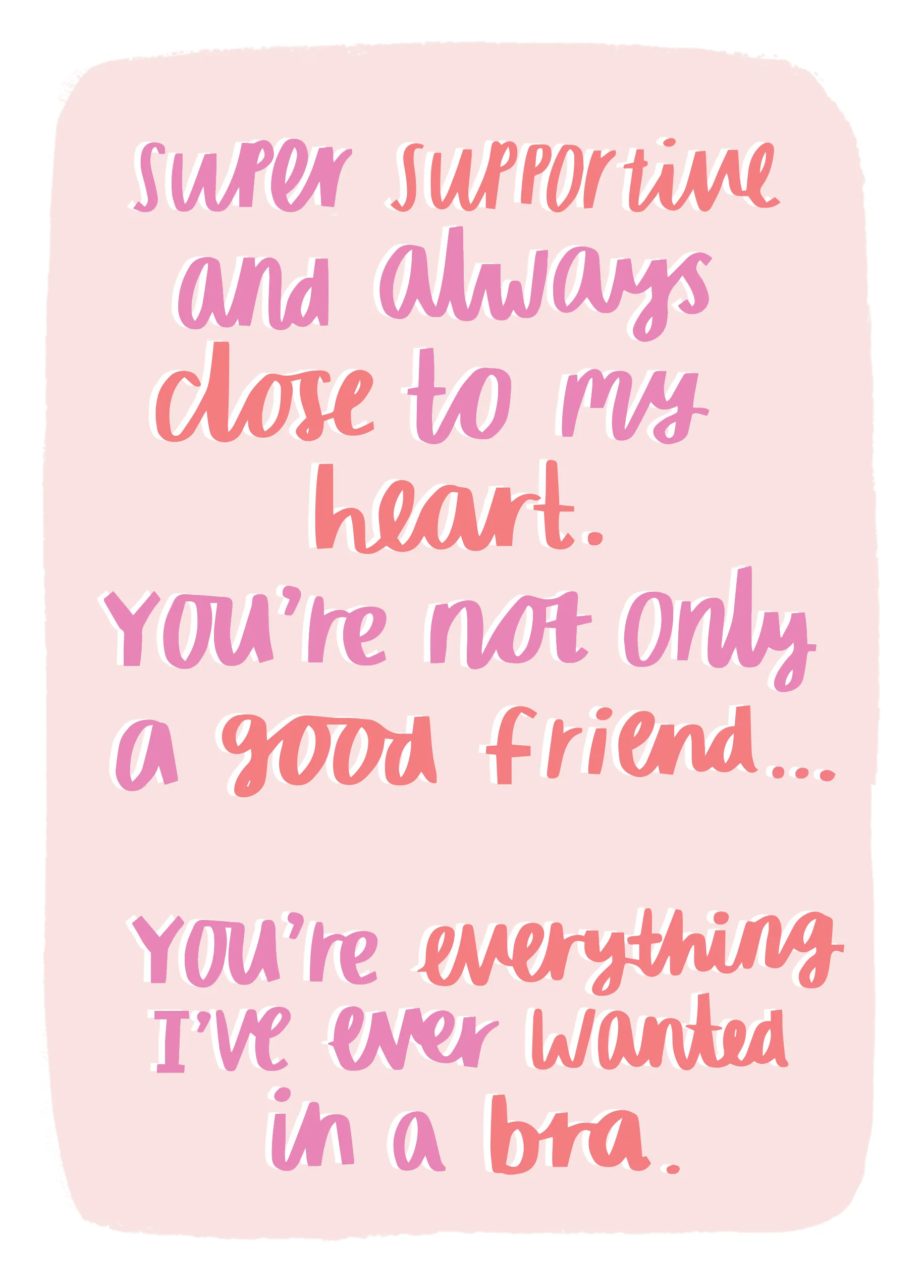 Personalised Close To My Heart Friend Valentine's Day Card