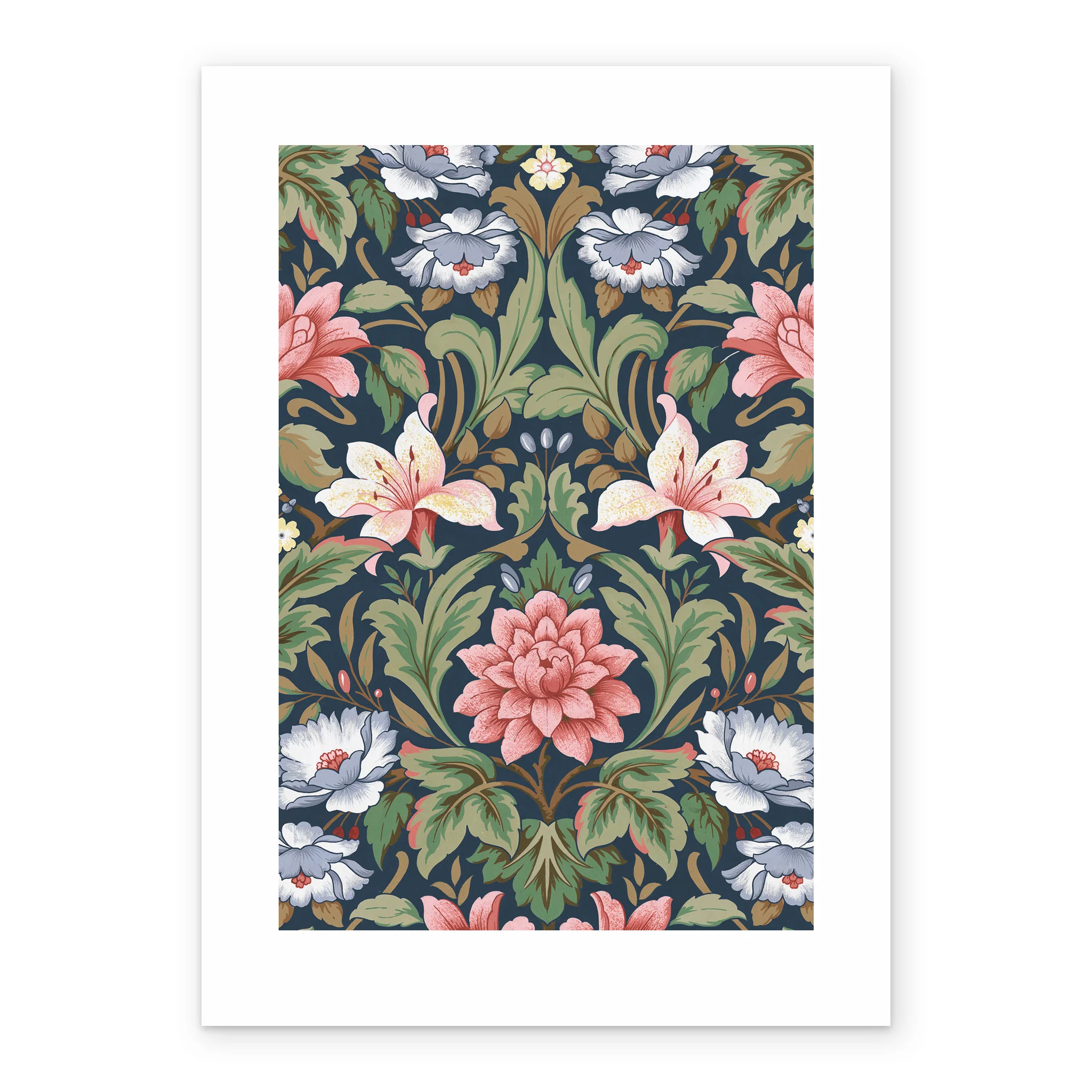 Personalised Colourful Floral Graphic Design Card - Image 2
