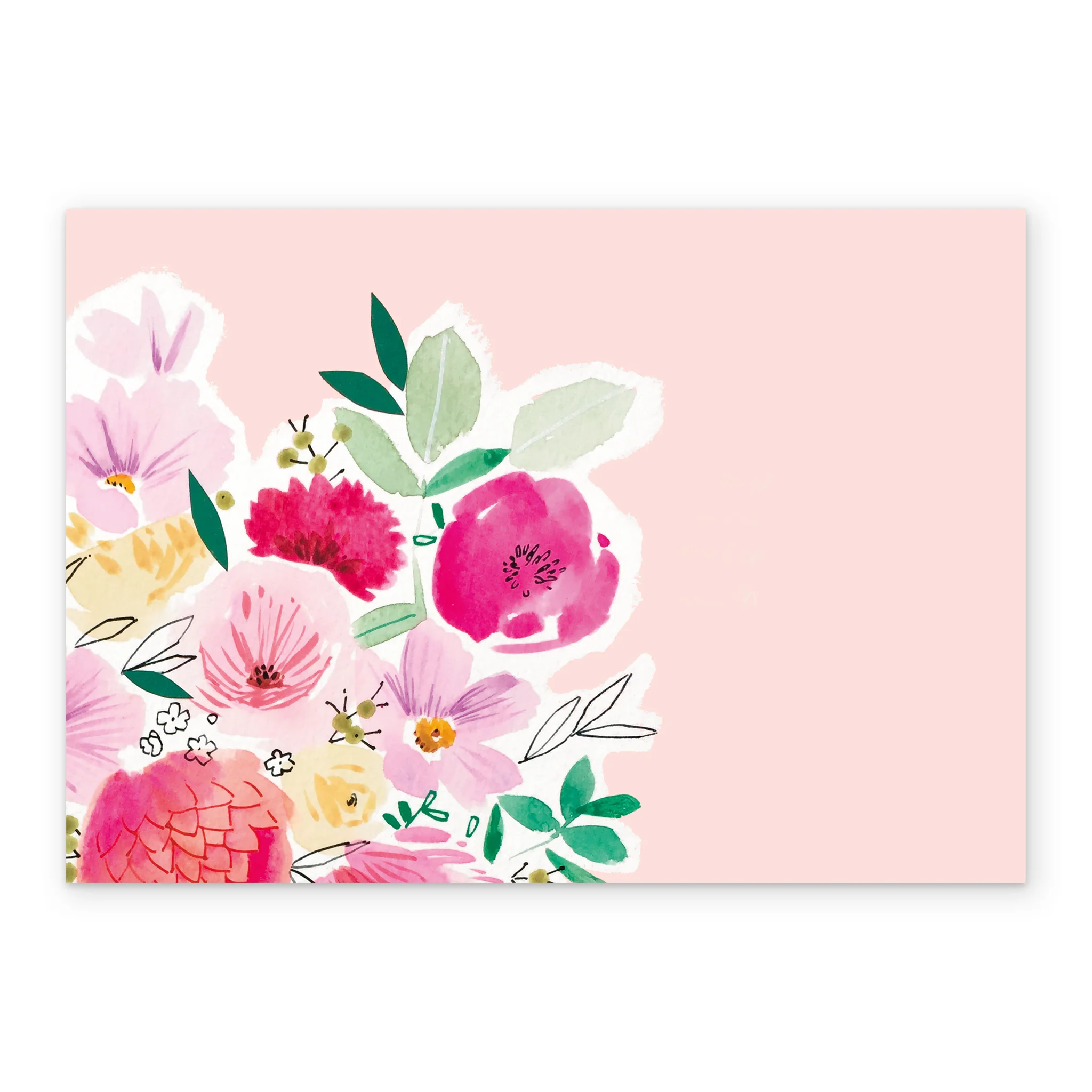Personalised Colourful Flower Bouquet Mother's Day Card For Mum - Image 3