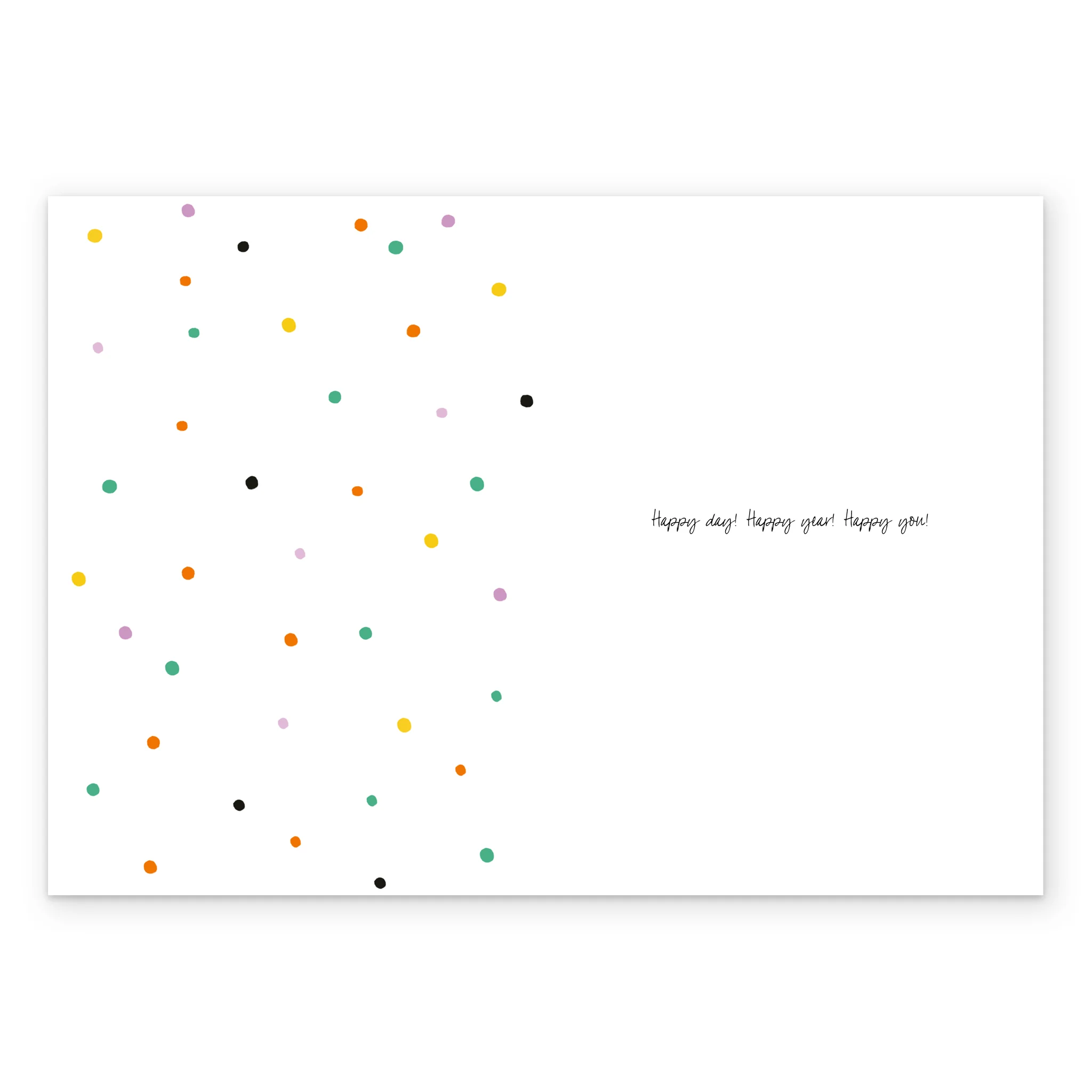 Personalised 'Colourful Illustrated Candles' Birthday Card - Image 3