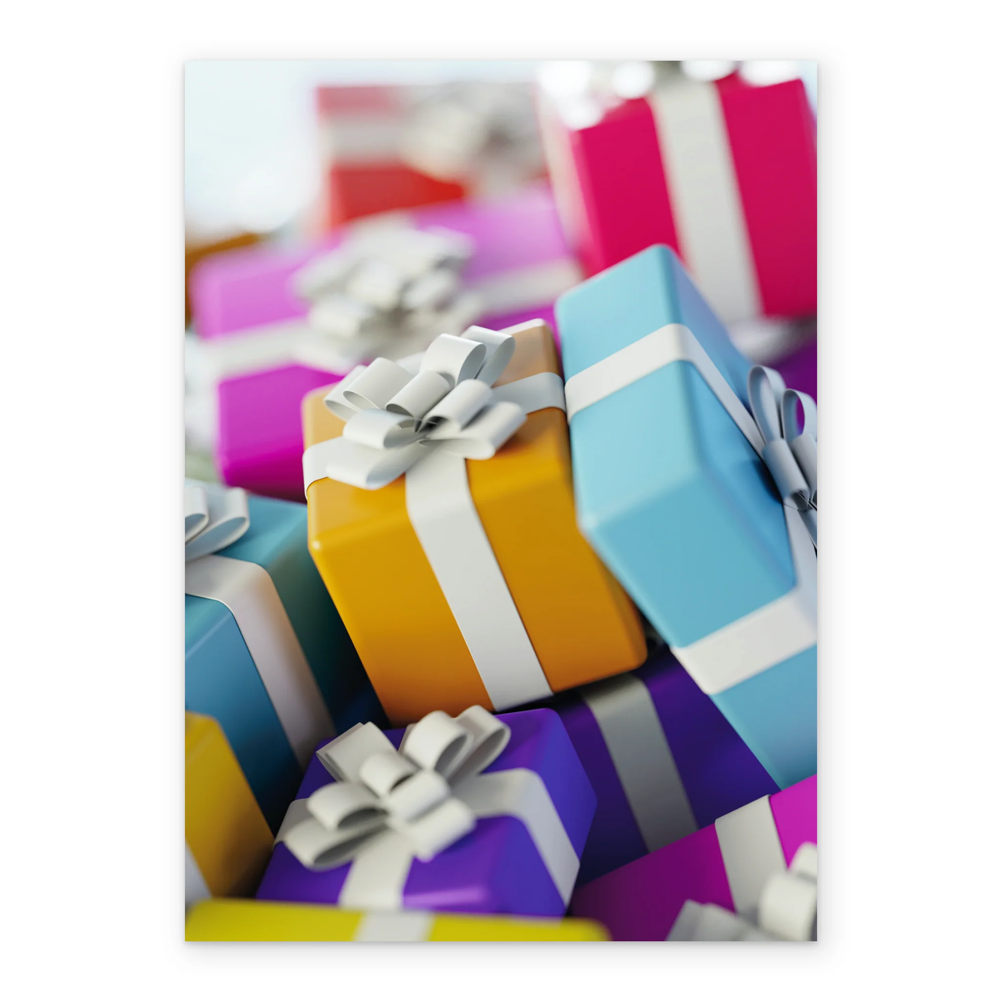 Personalised Colourful Parcels Card - Image 2