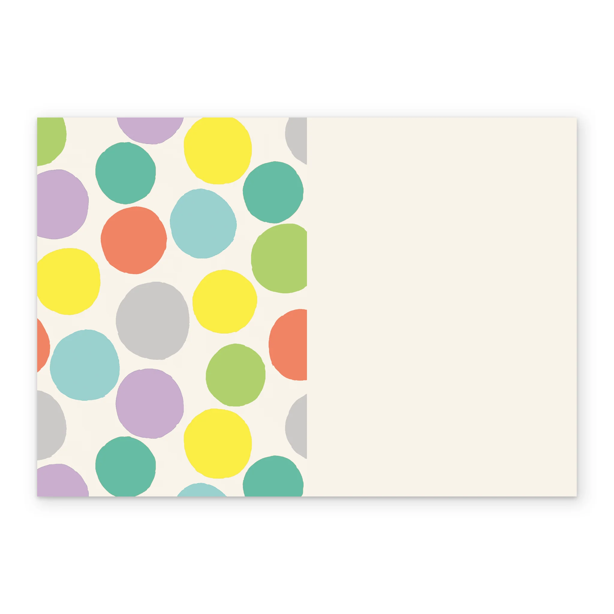 Personalised Colourful Polka Dot Pattern Easter Card for Daughter - Image 3