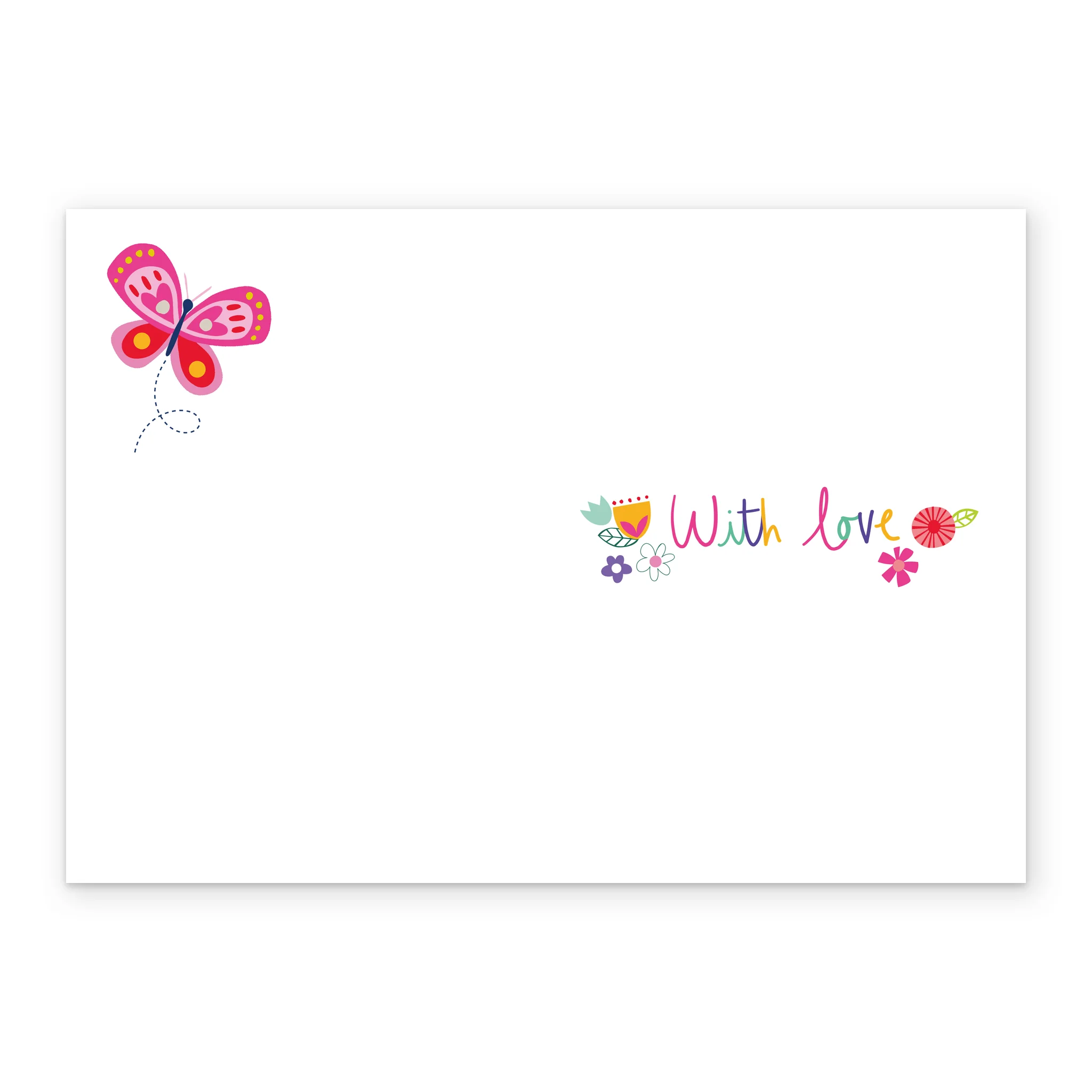 Personalised Colourful Presents Birthday Card For Granddaughter - Image 3