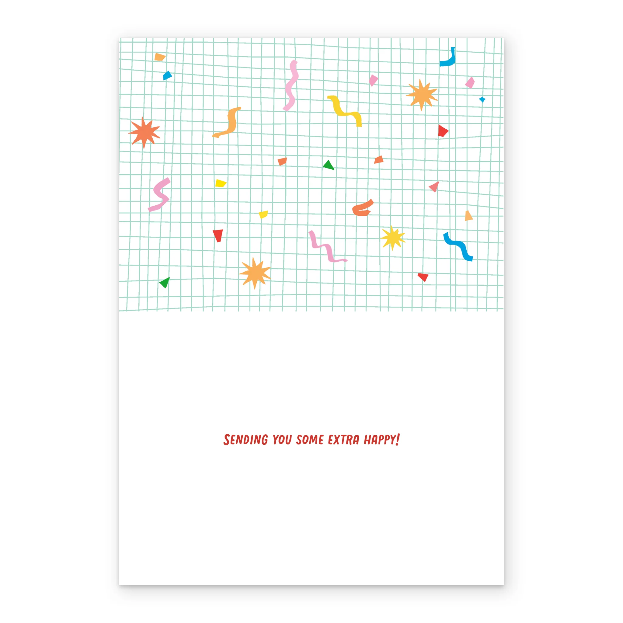 Personalised Colourful Smiley Faces Birthday Card - Image 3