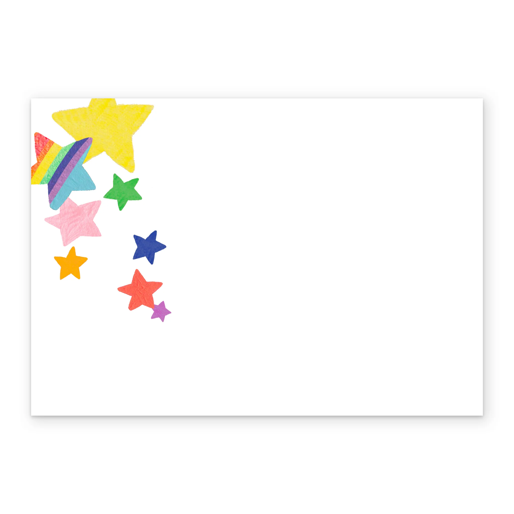 Personalised Colourful Stars Dad Card - Image 3