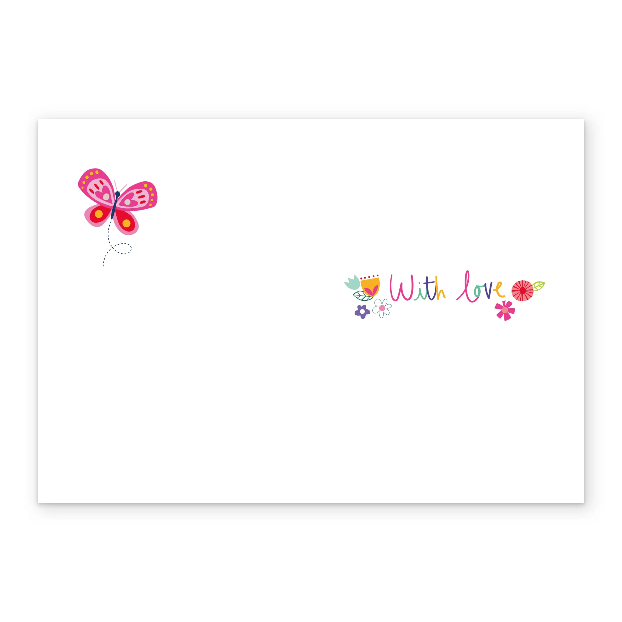 Personalised Colourful Vase Of Flowers Birthday Card For Nan - Image 3