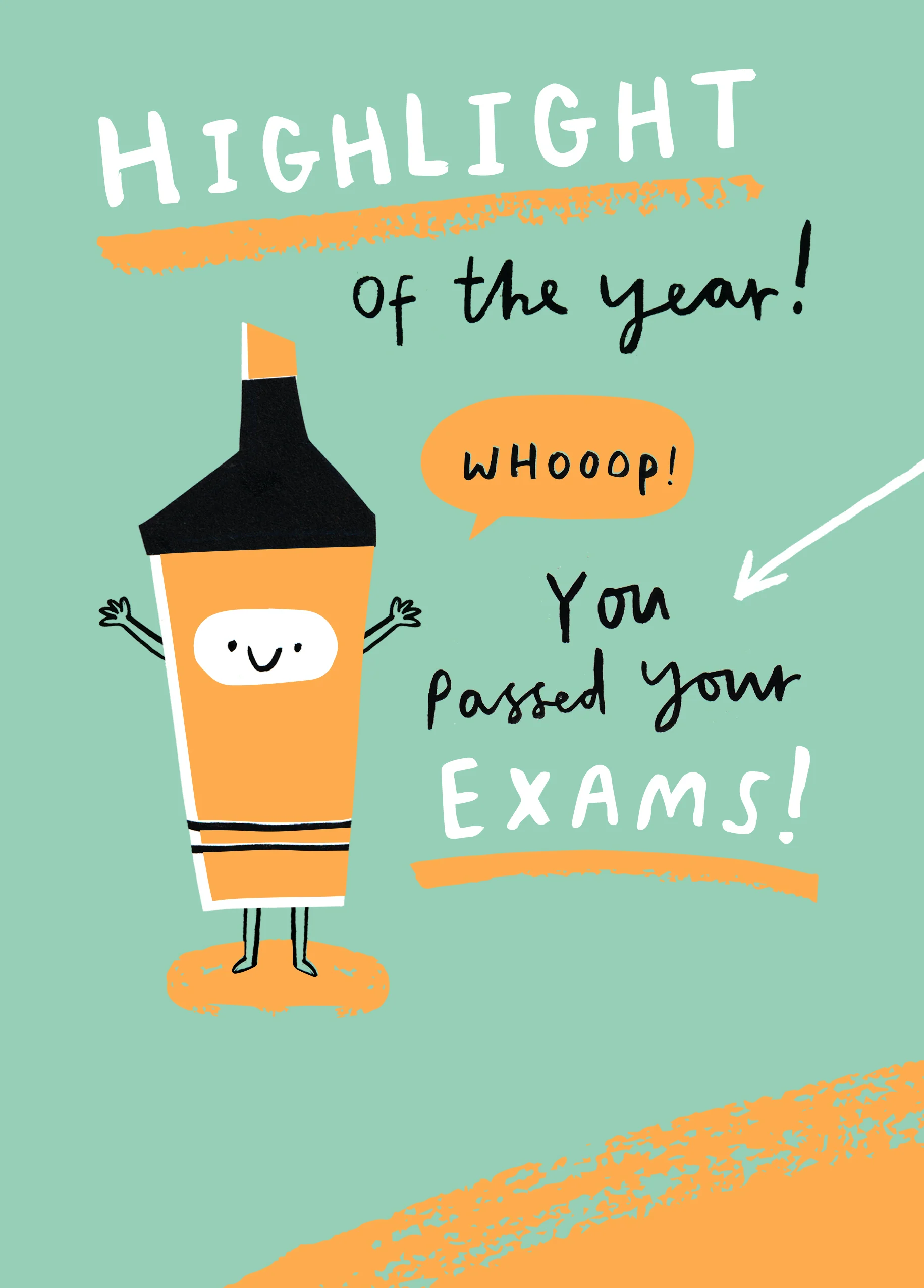 Personalised Congrats On Exam Card