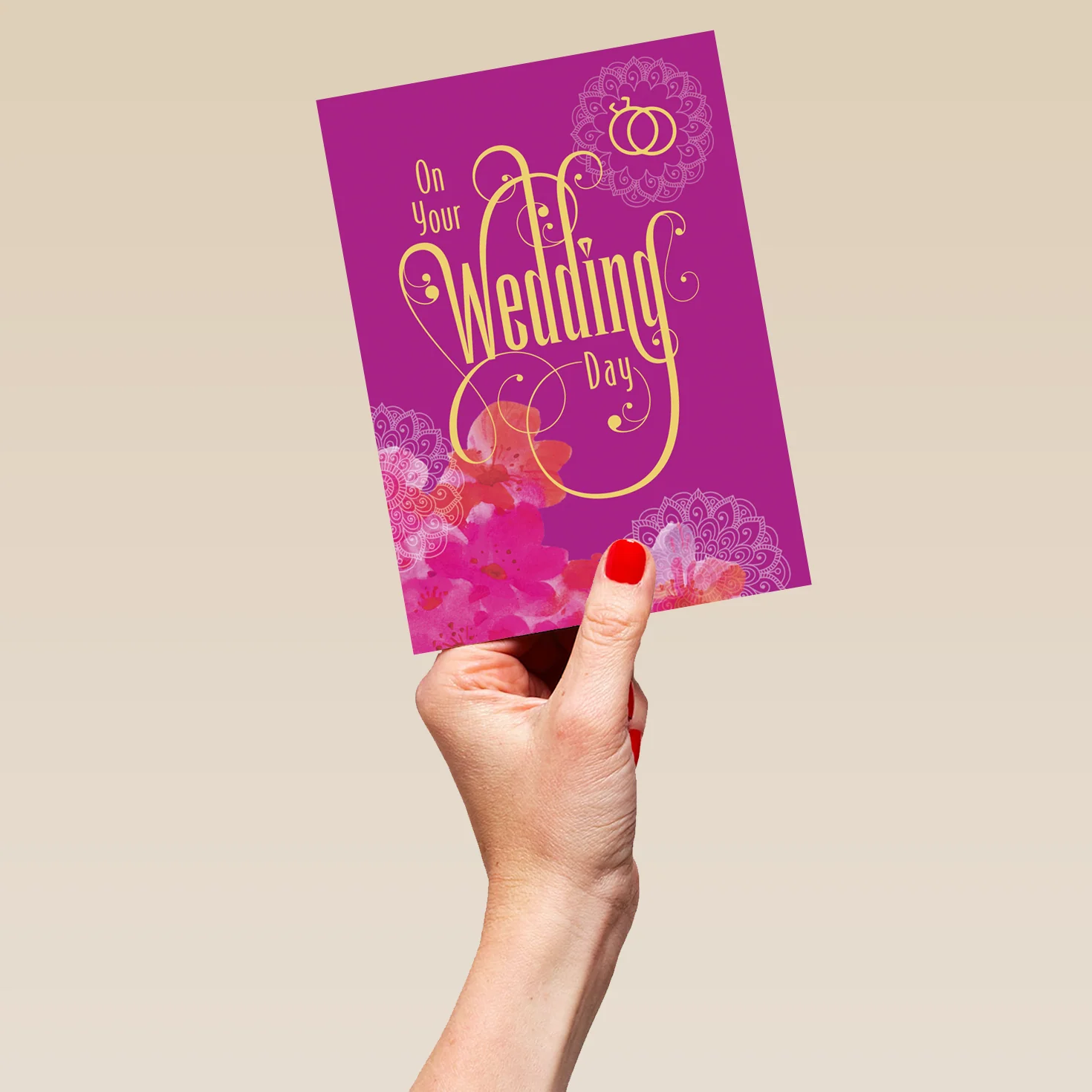Personalised Congratulations on Your Wedding Day Card - Image 5