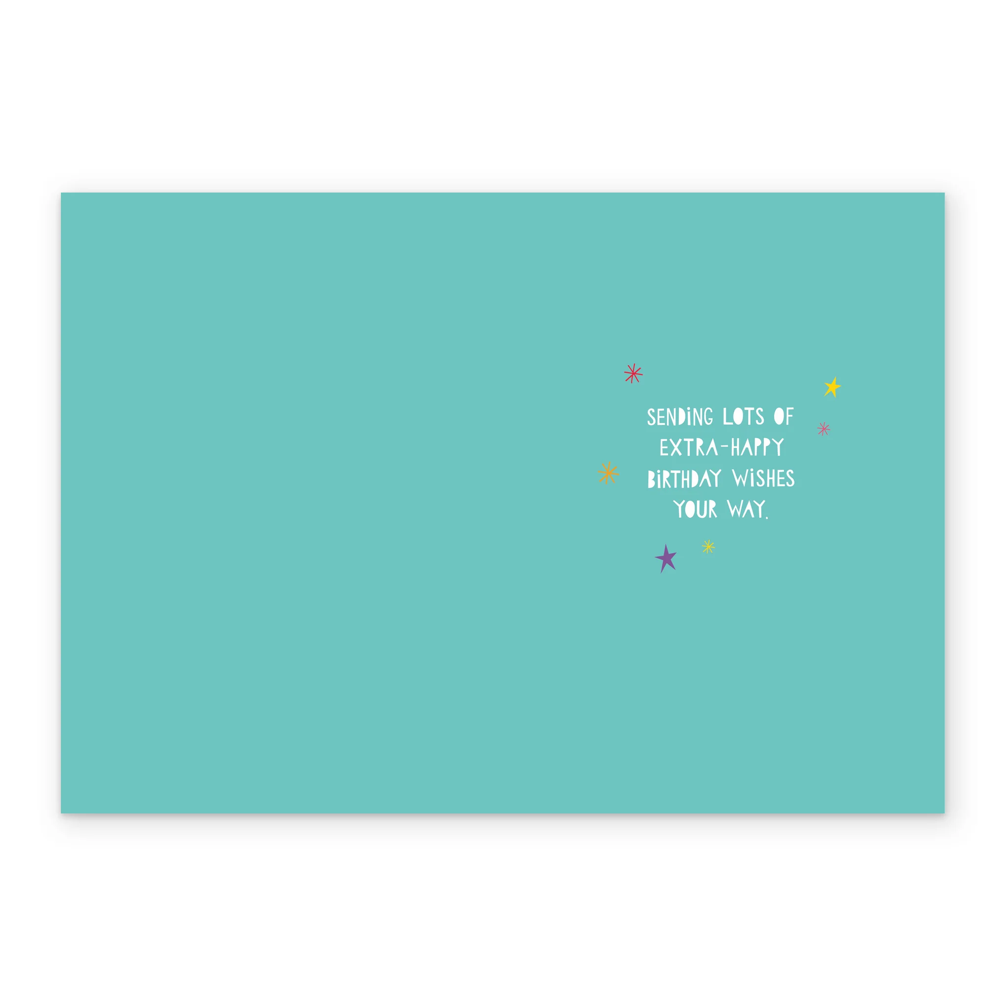Personalised Contemporary Birthday Card For Granddaughter With Funky Text - Image 3