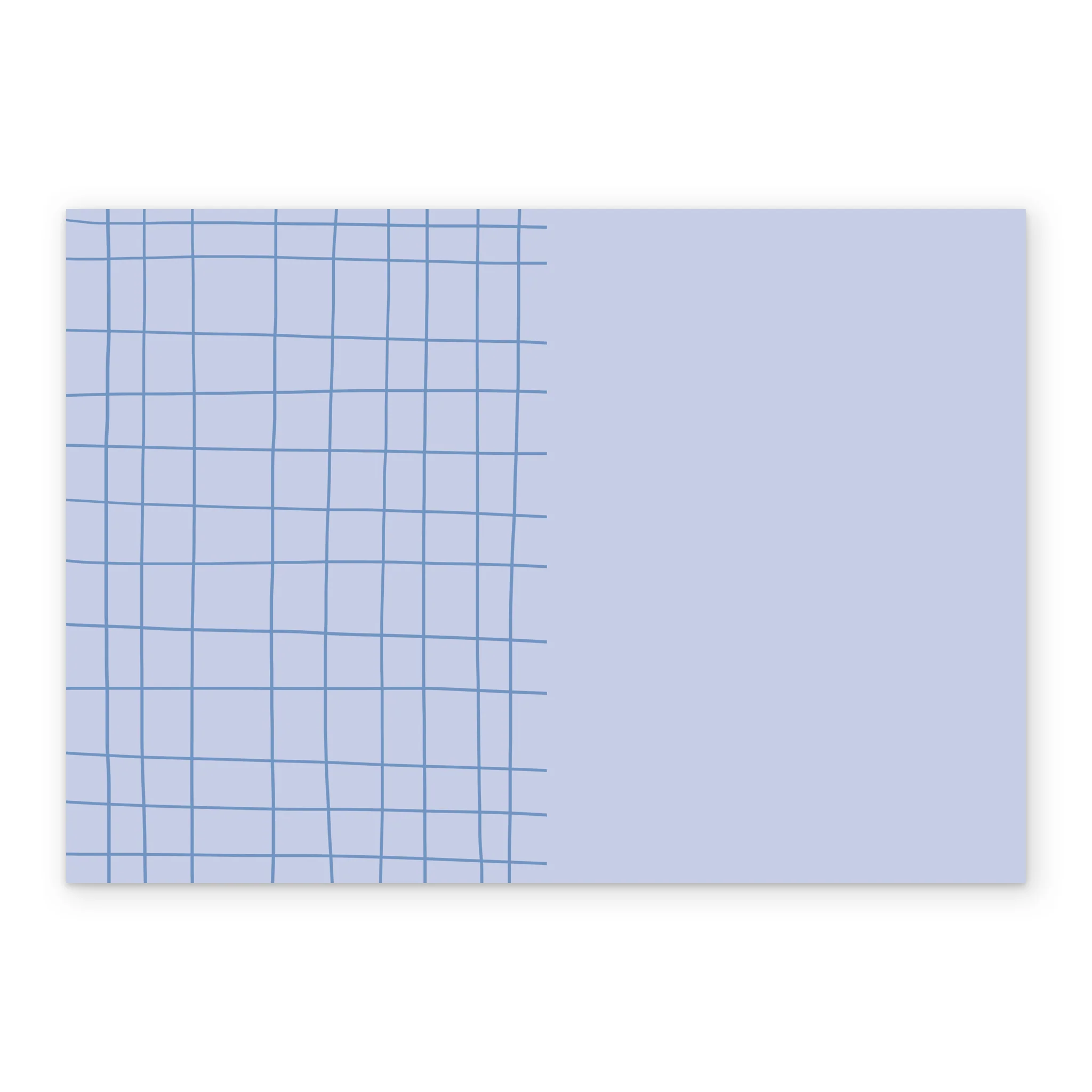 Personalised Contemporary Blue Flowers in Vase Easter Card - Image 3