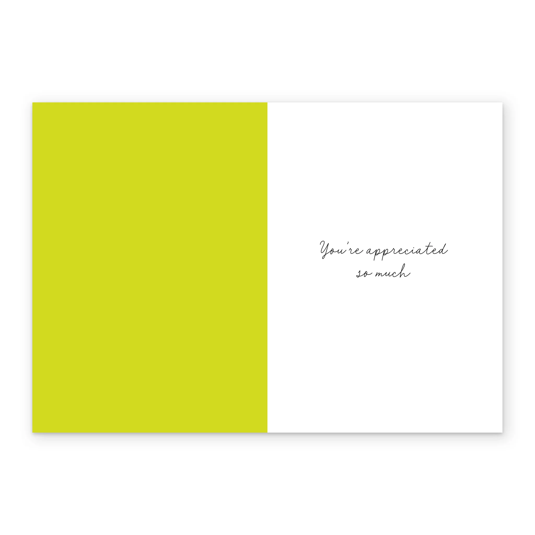Personalised 'Contemporary Florals' Thank You Card - Image 3