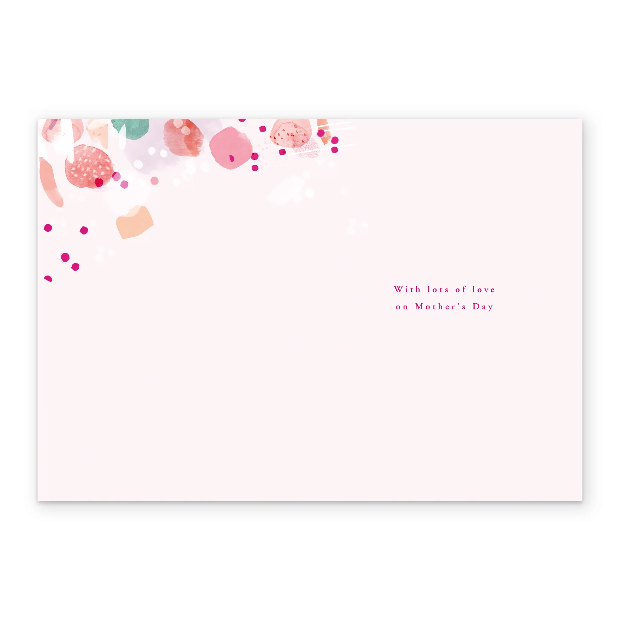 Personalised Contemporary Hearts Mum in a Million Mother's Day Photo Upload Card - Image 3