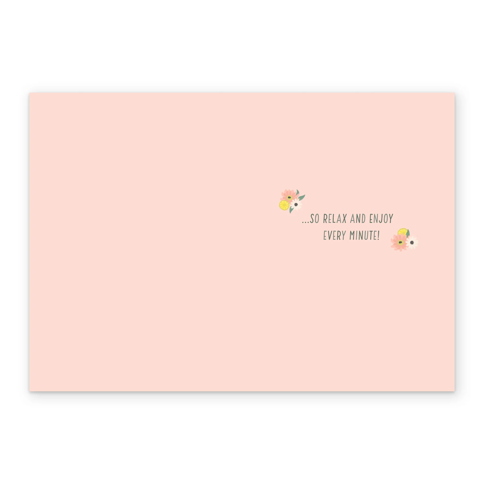 Personalised Contemporary Relaxing Mother's Day Card - Image 3