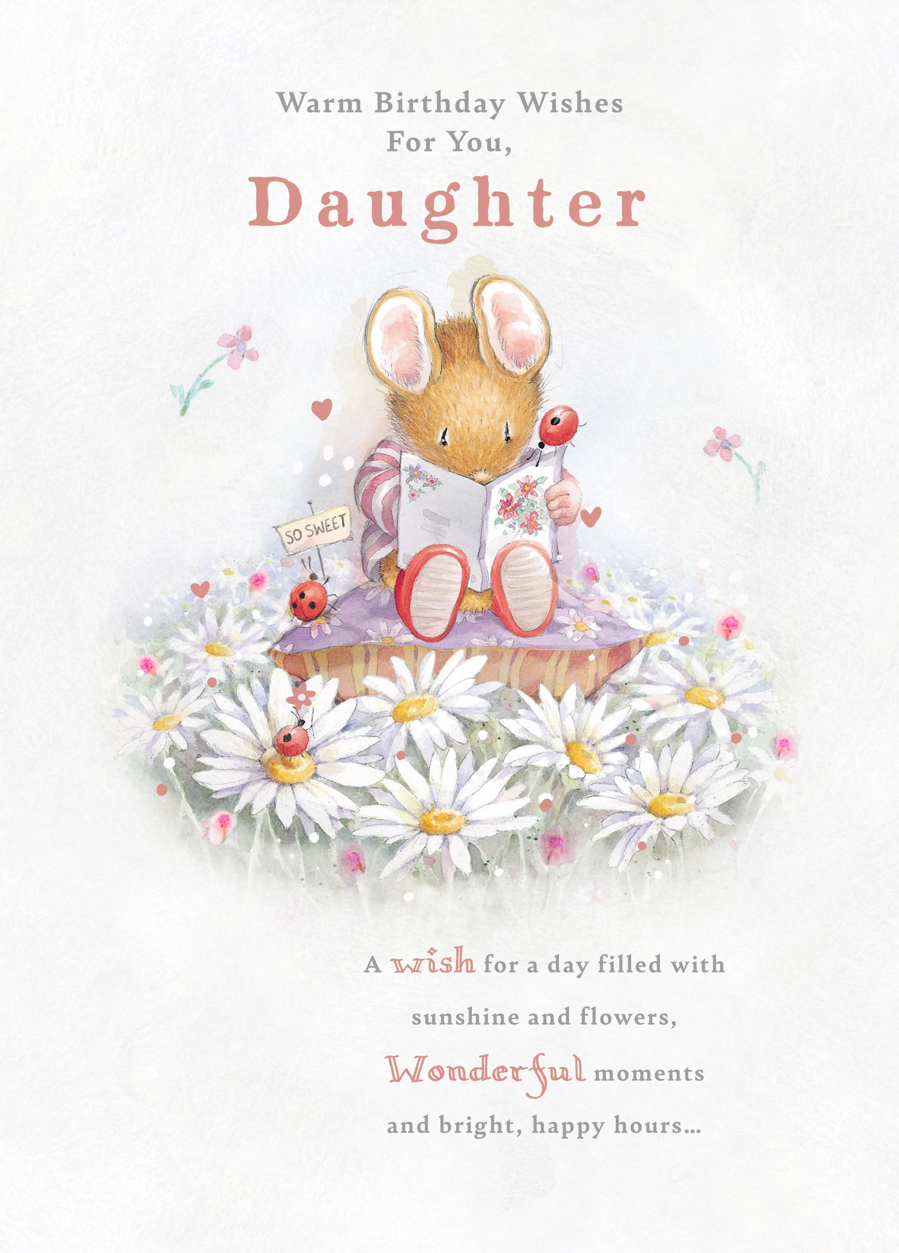 Personalised Country Companions Birthday Card for Daughter