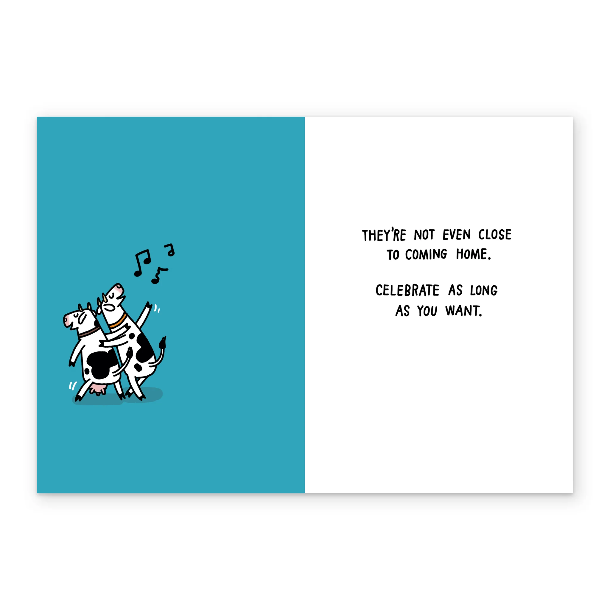 Personalised Cows In Bar Funny Birthday Card - Image 3