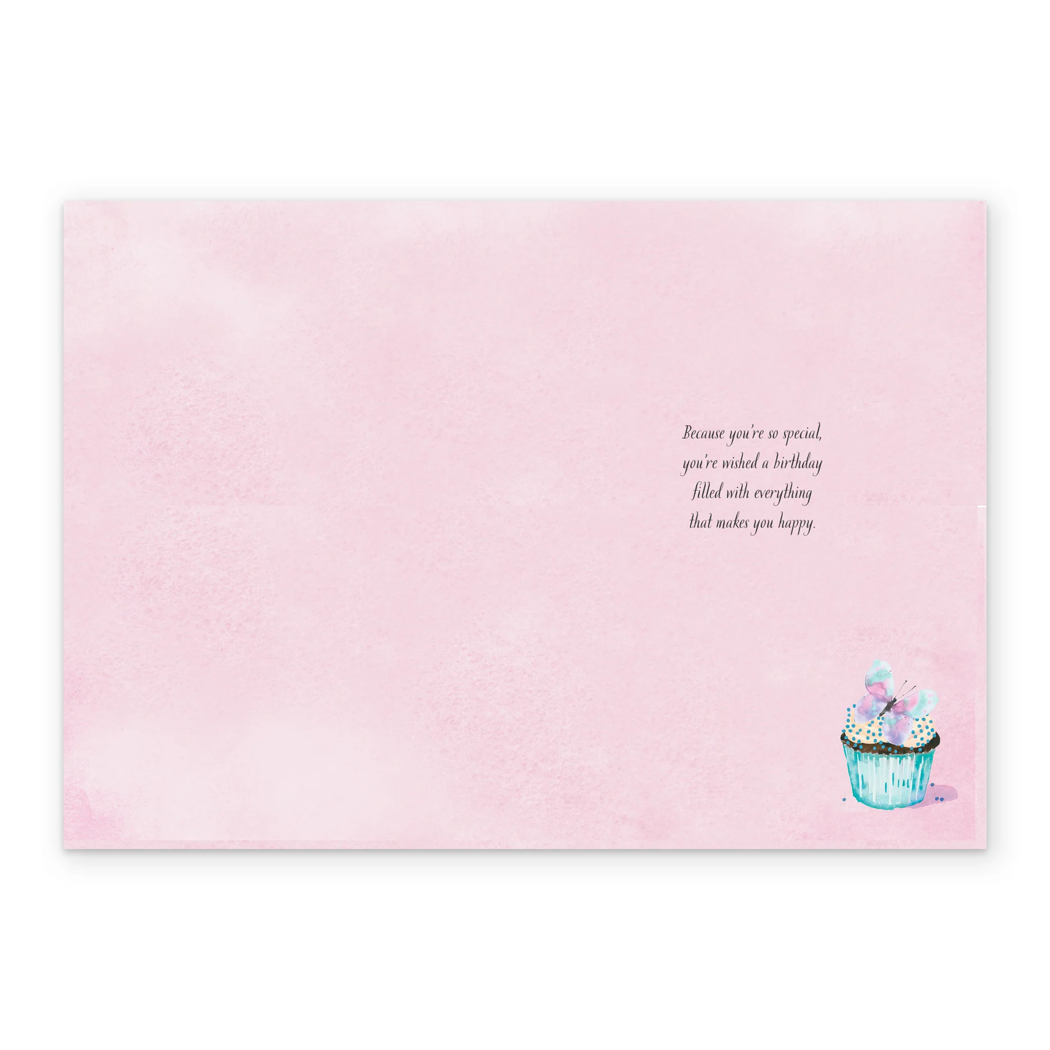 Personalised Cupcake Birthday Card For Granddaughter - Image 3