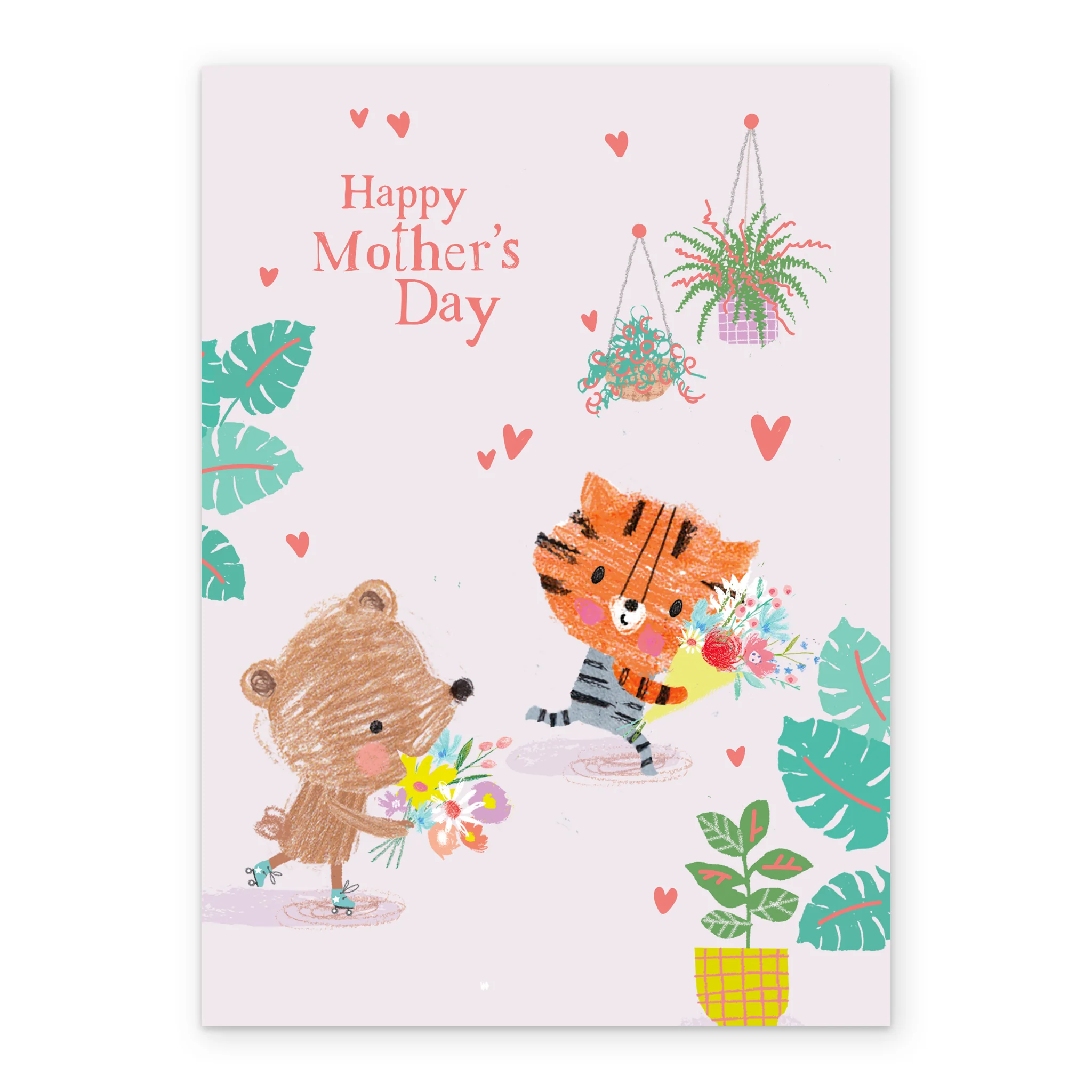 Personalised Cute Animals Happy Mother's Day Card - Image 2