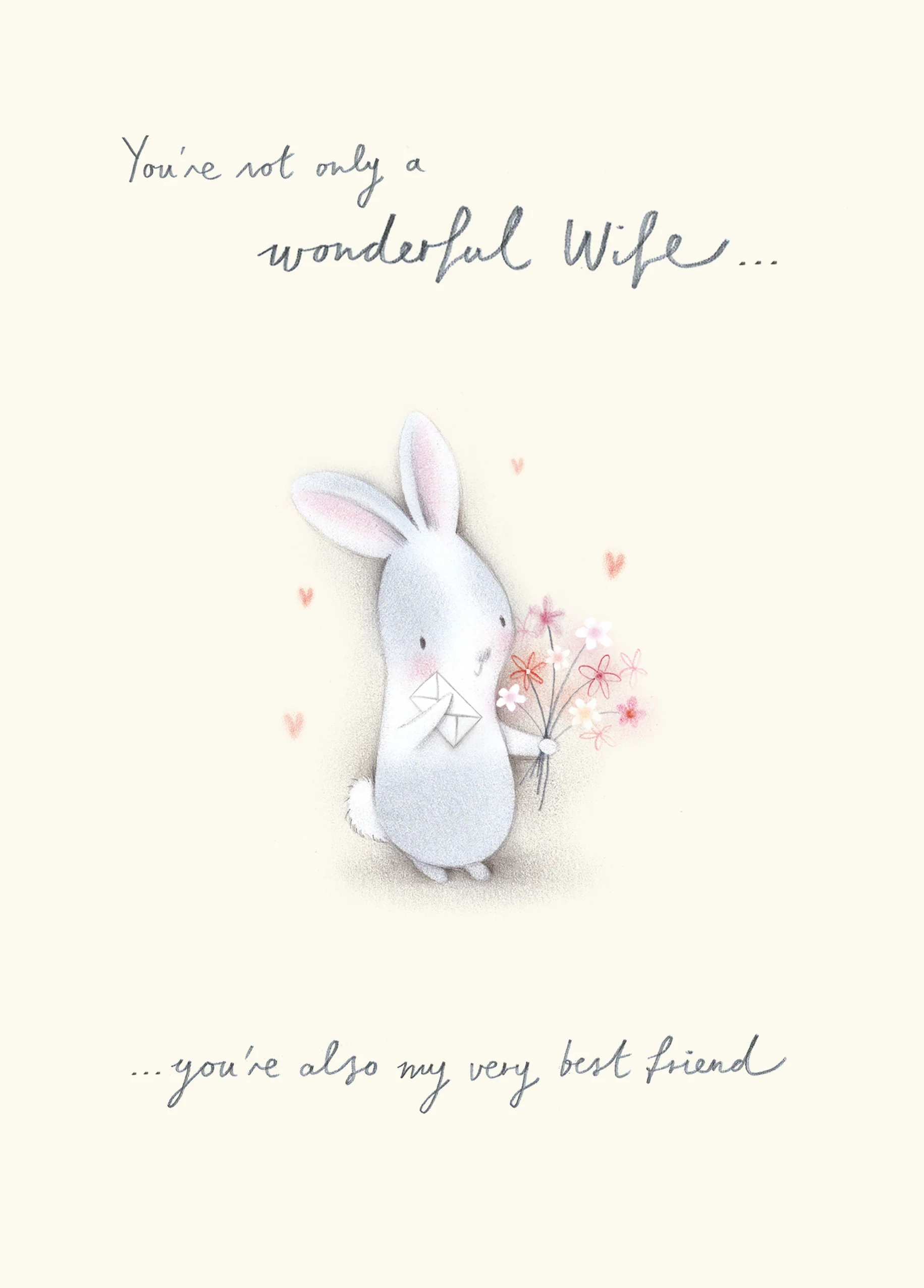 Personalised Cute Birthday Card For Wife