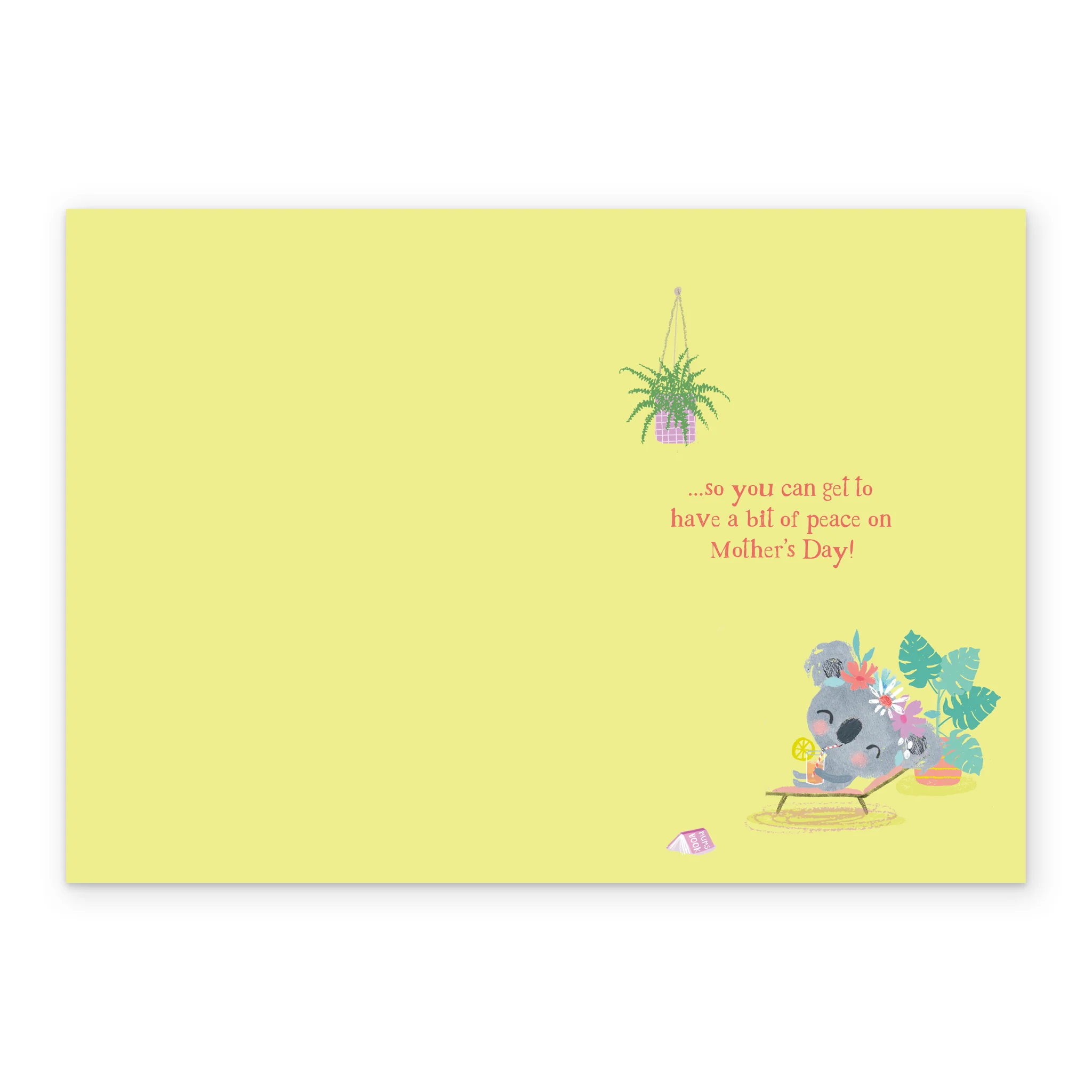 Personalised Cute Cat Flowers & Love Mother's Day Card - Image 3