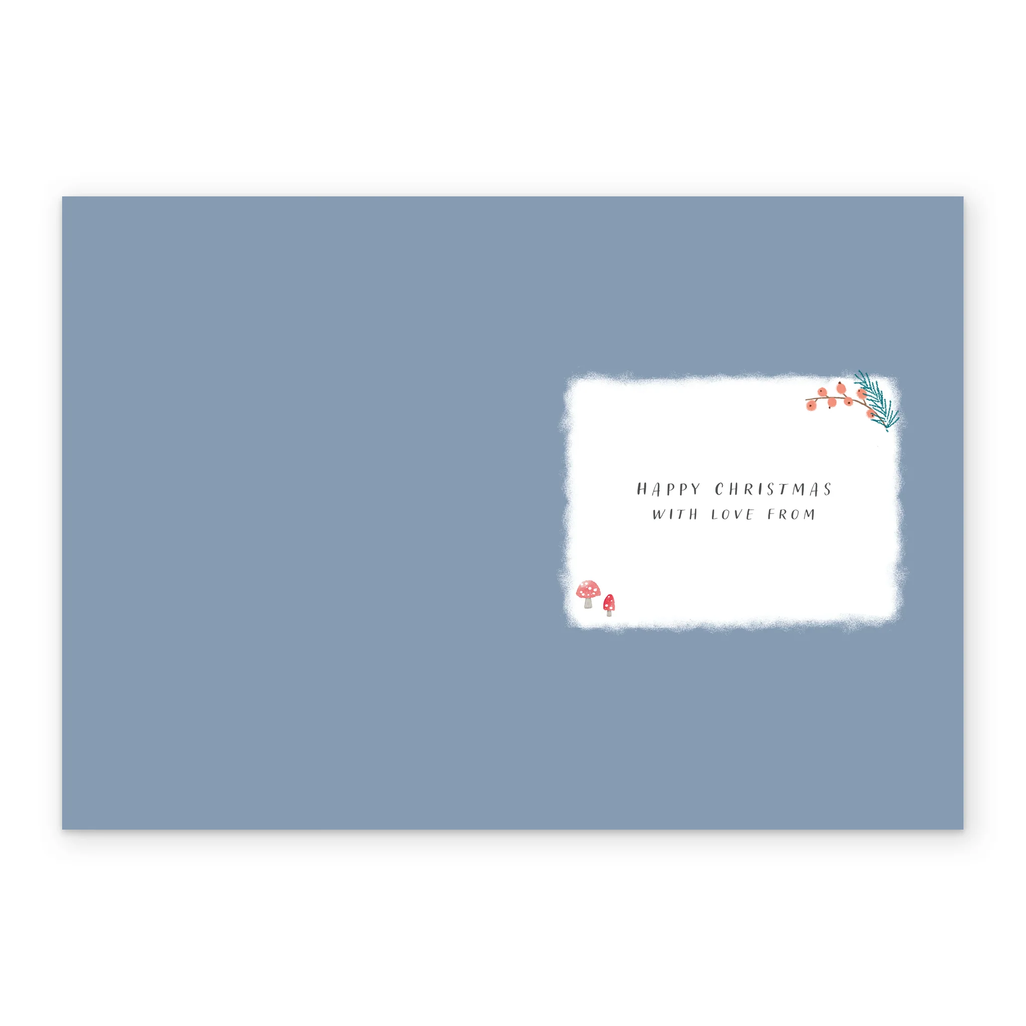 Personalised Cute Christmas Bears Snow Tree To Both Card - Image 3