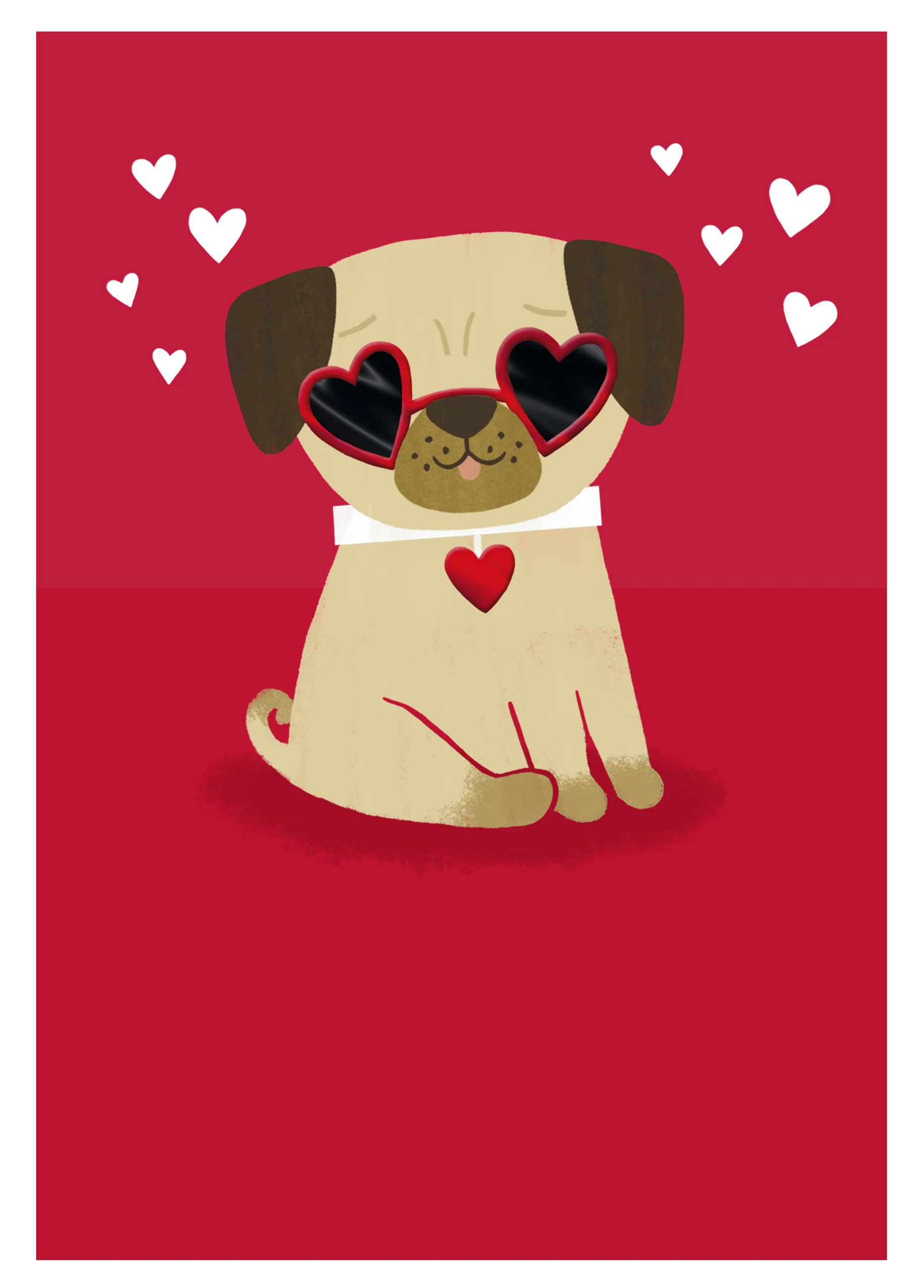 Personalised Cute Dog Husband Card