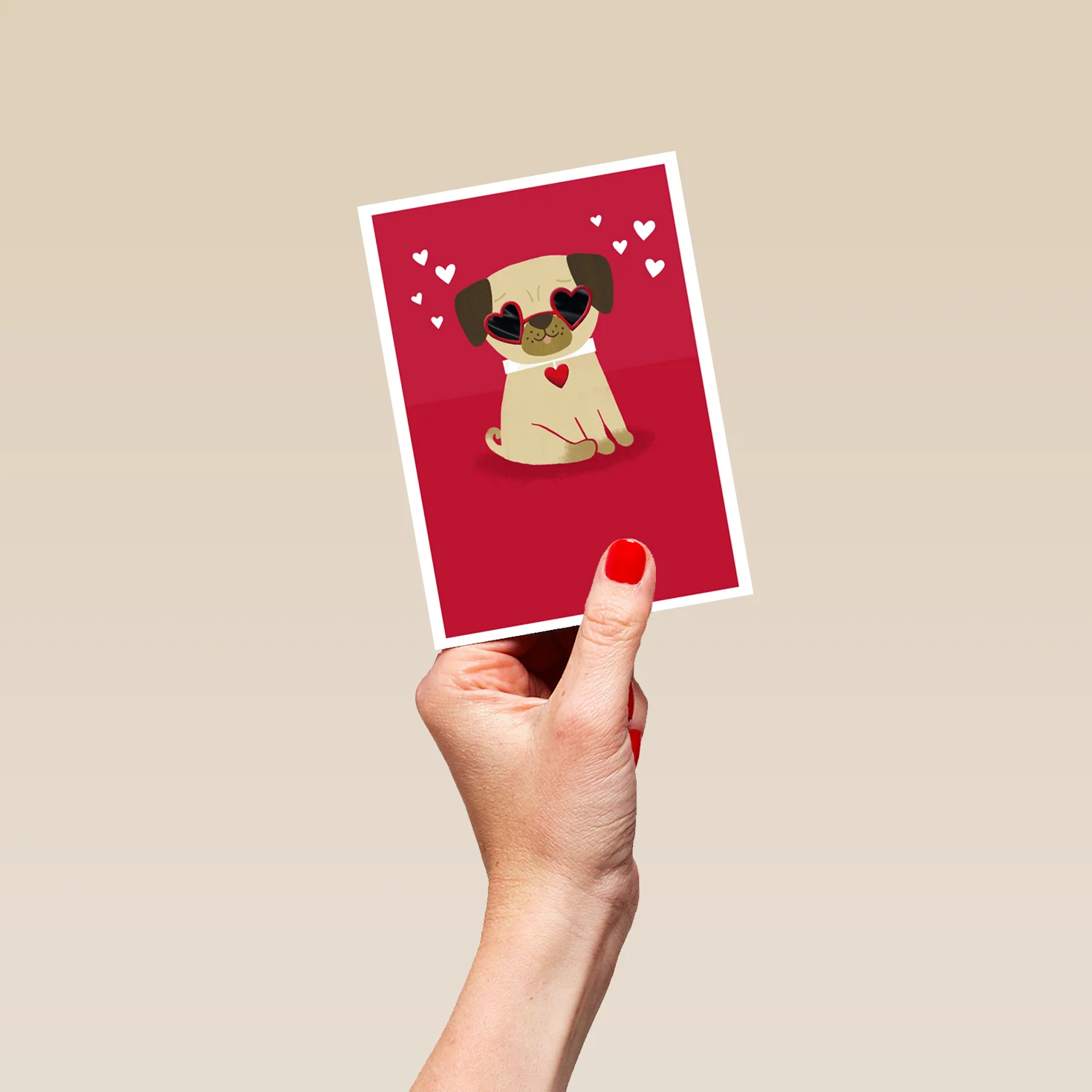 Personalised Cute Dog Husband Card - Image 4