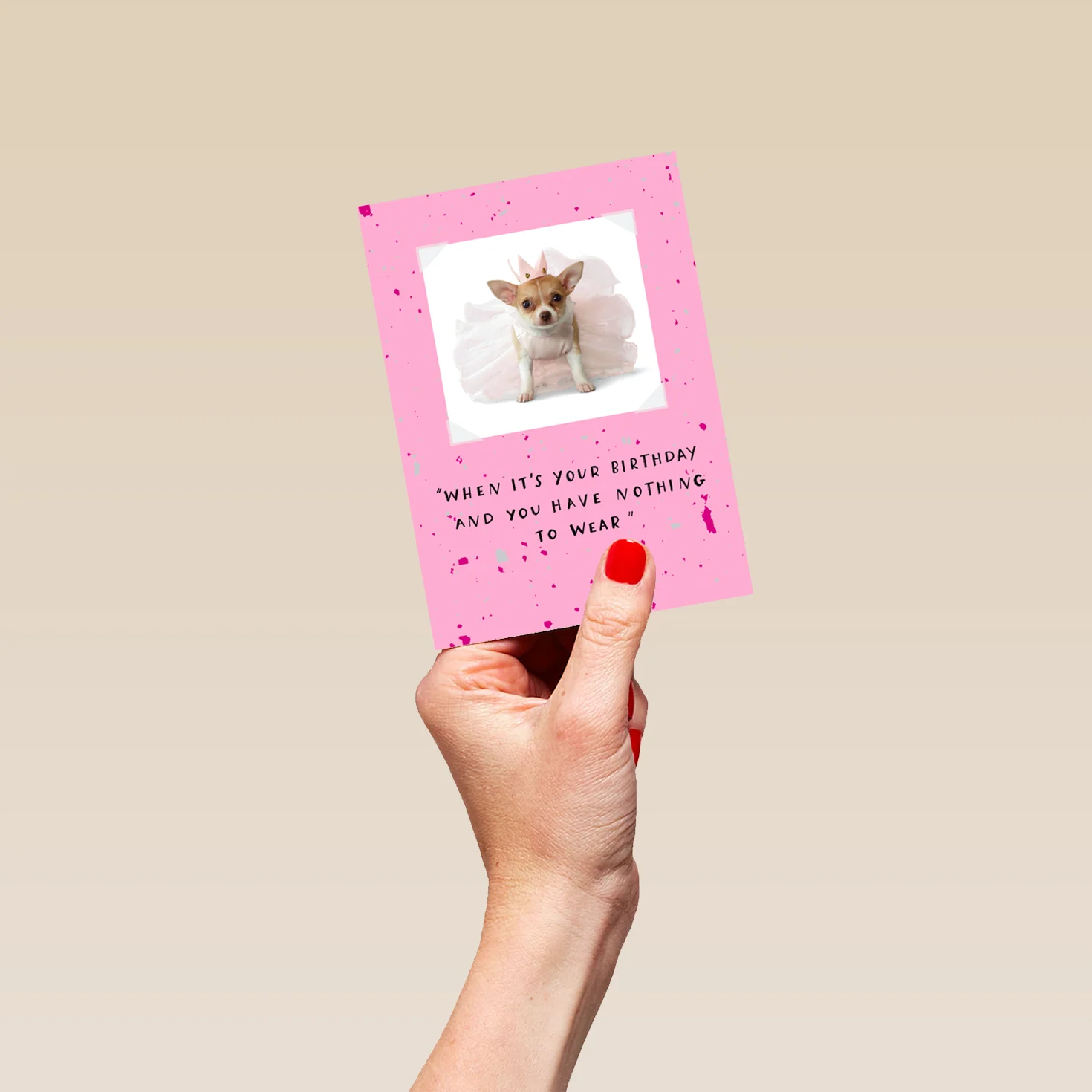 Personalised Cute Dog Kids Birthday Card - Image 4