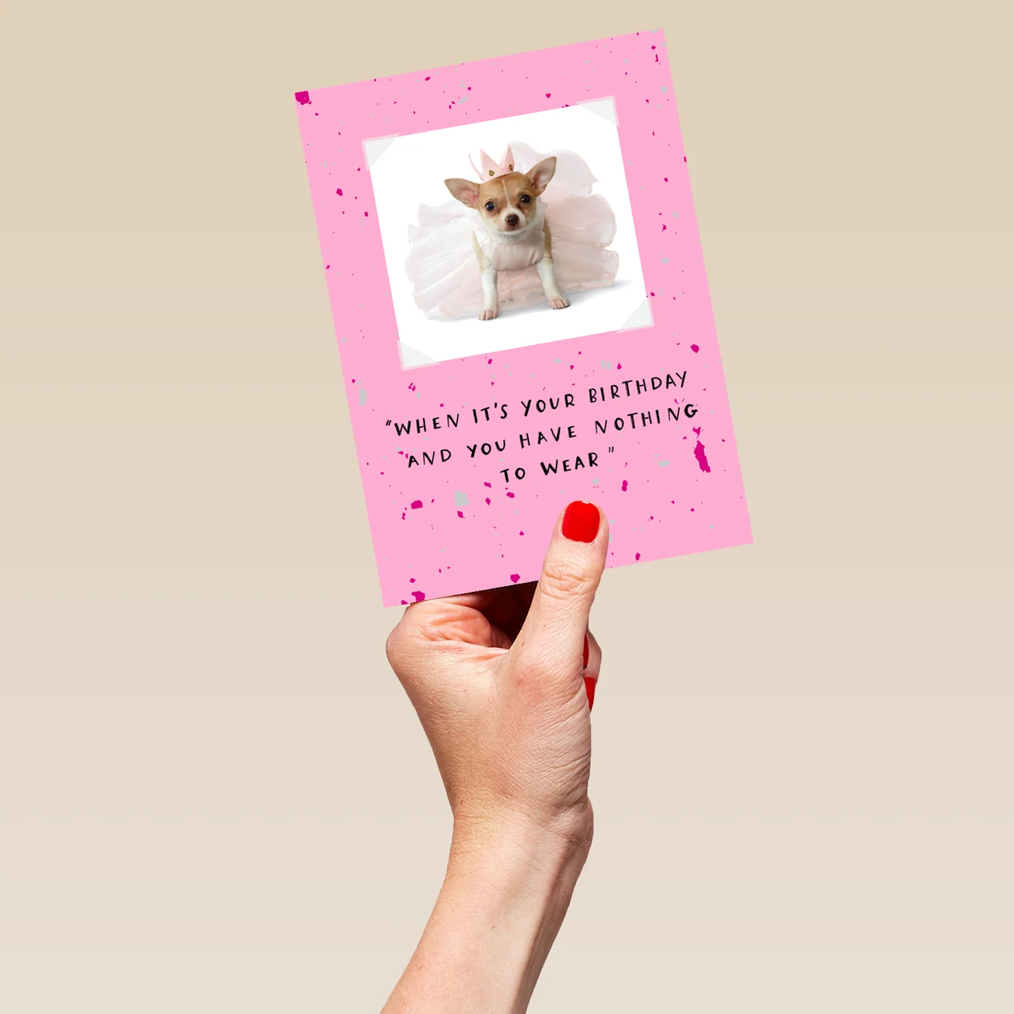 Personalised Cute Dog Kids Birthday Card - Image 5