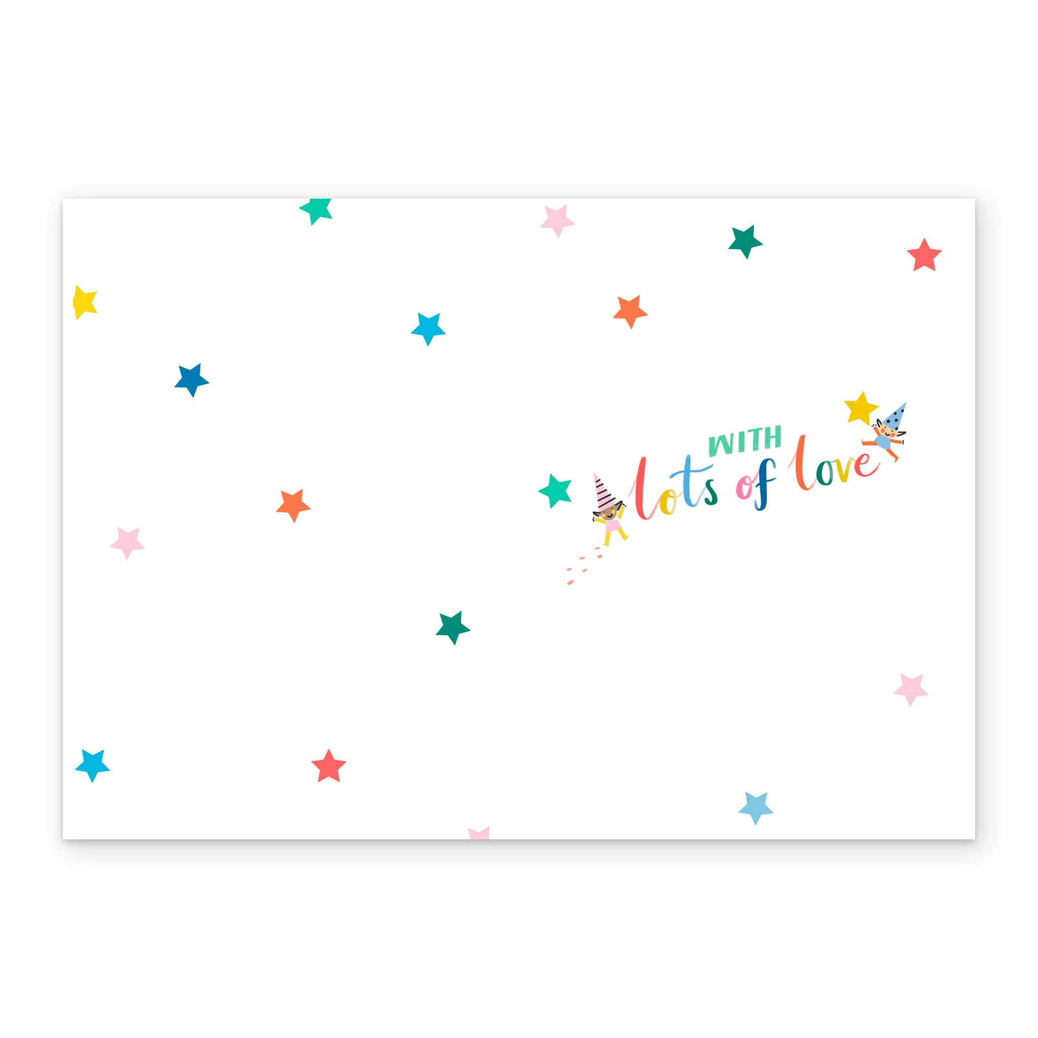 Personalised Cute Elf Christmas Card For Granddaughter - Image 3