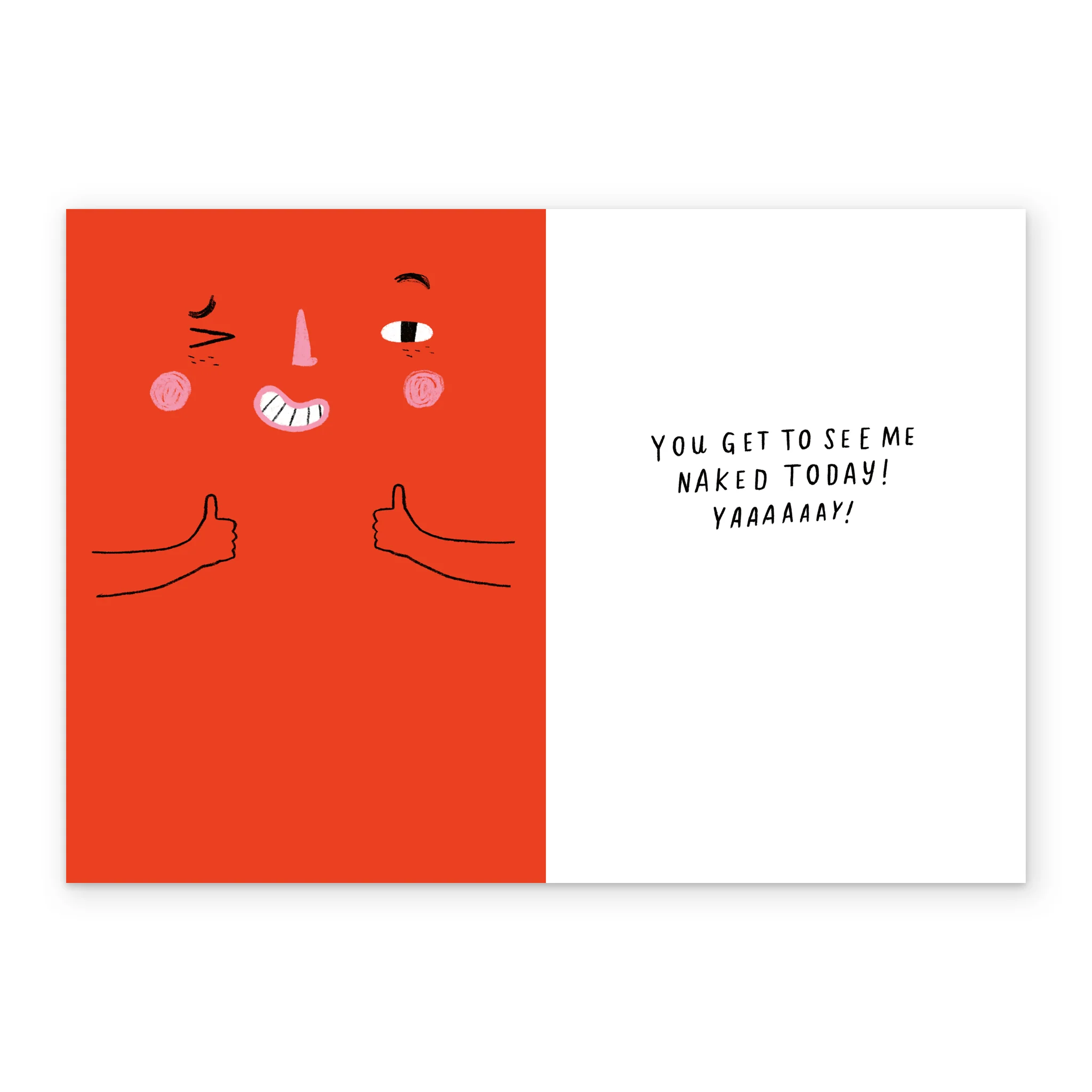 Personalised Cute Face & Funny Verse Valentine's Day Card - Image 3