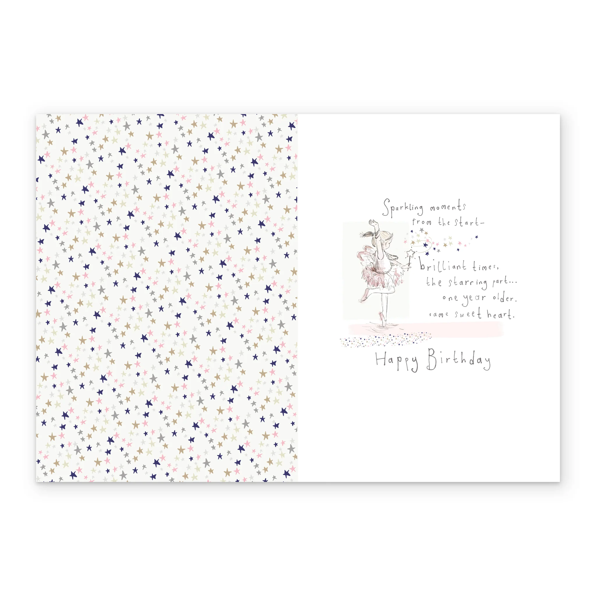Personalised Cute Fairy Magic Birthday Card For Granddaughter - Image 3