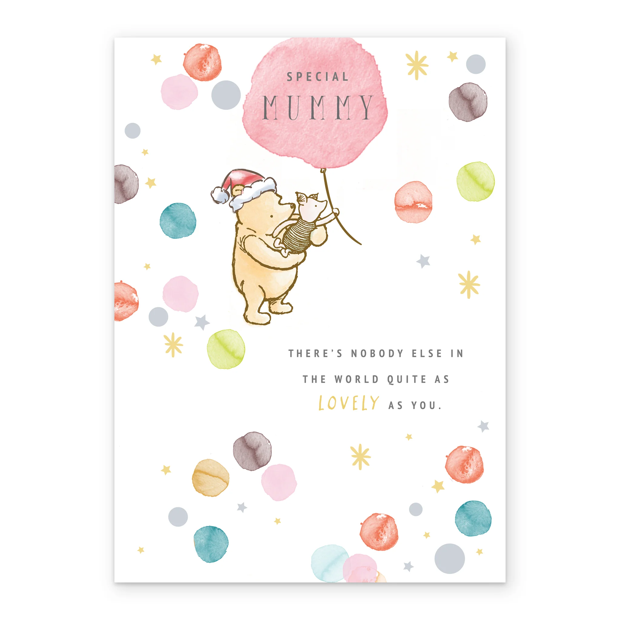 Personalised Cute For Mummy Disney Winnie The Pooh Christmas Card - Image 2