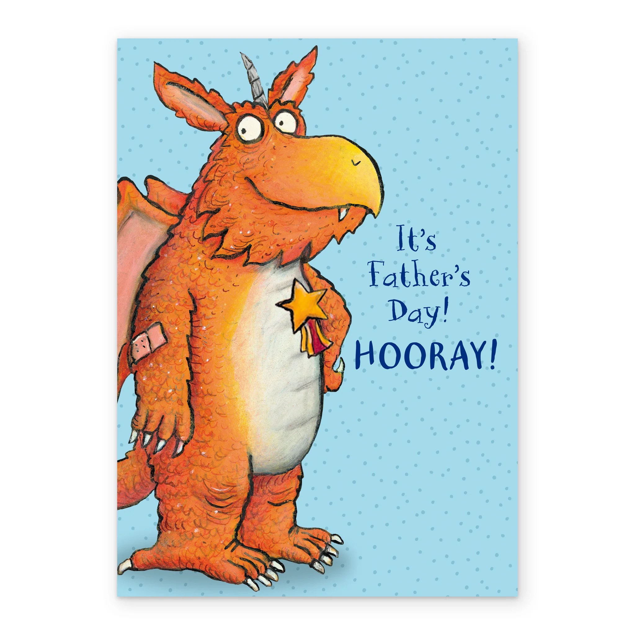 Personalised Cute Julia Donaldson's Zog Design Father's Day Card - Image 2