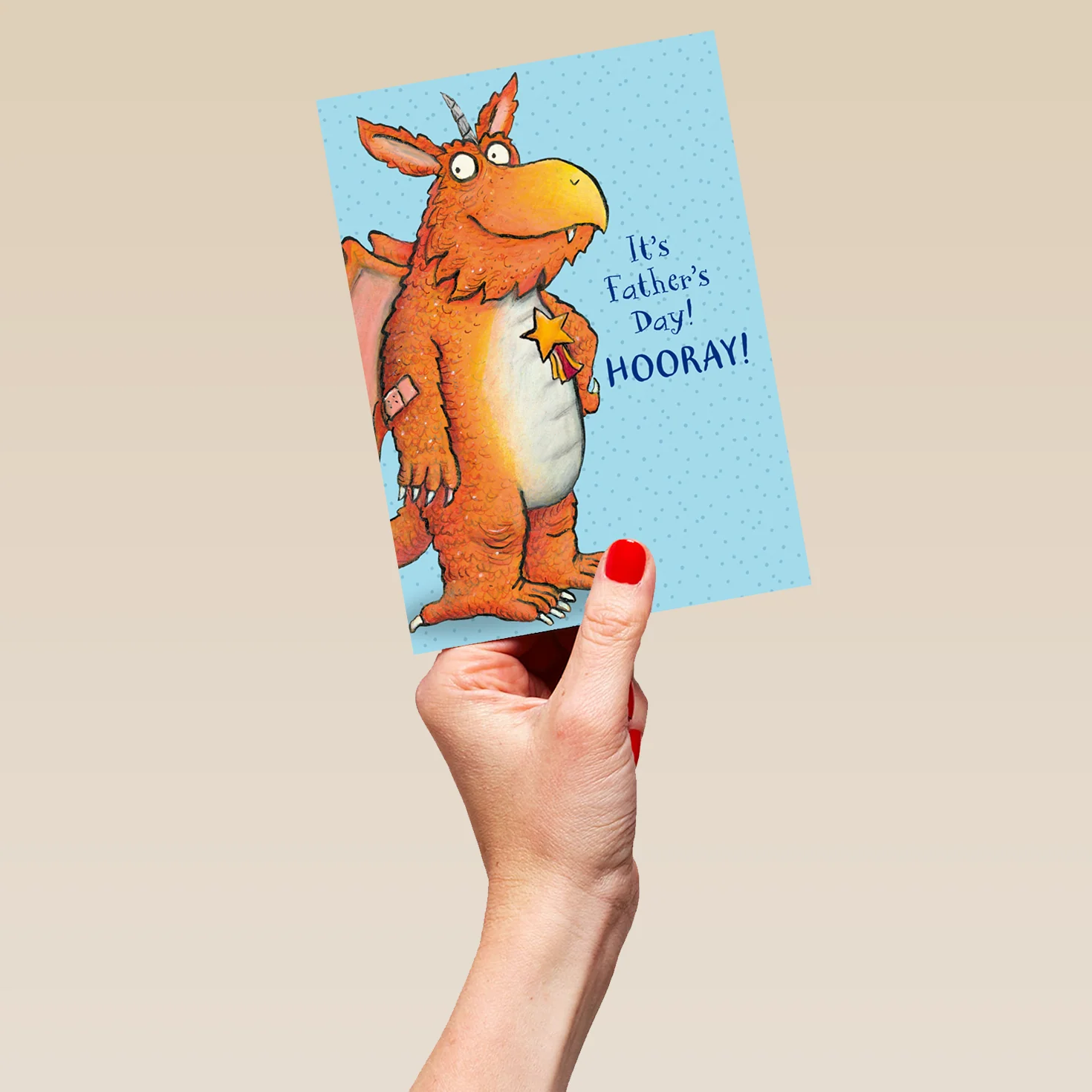 Personalised Cute Julia Donaldson's Zog Design Father's Day Card - Image 5