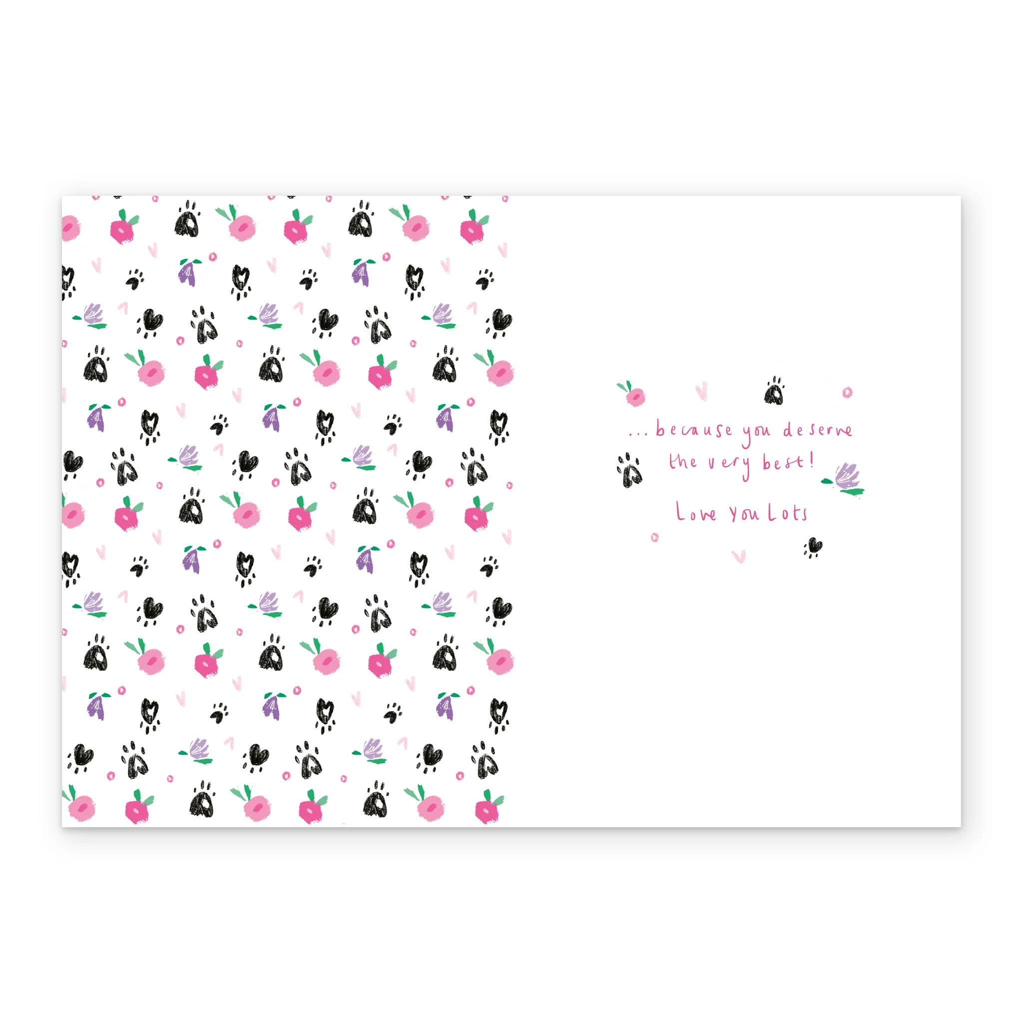 Personalised Cute Kitten Illustration Mother's Day Card For Grandma - Image 3