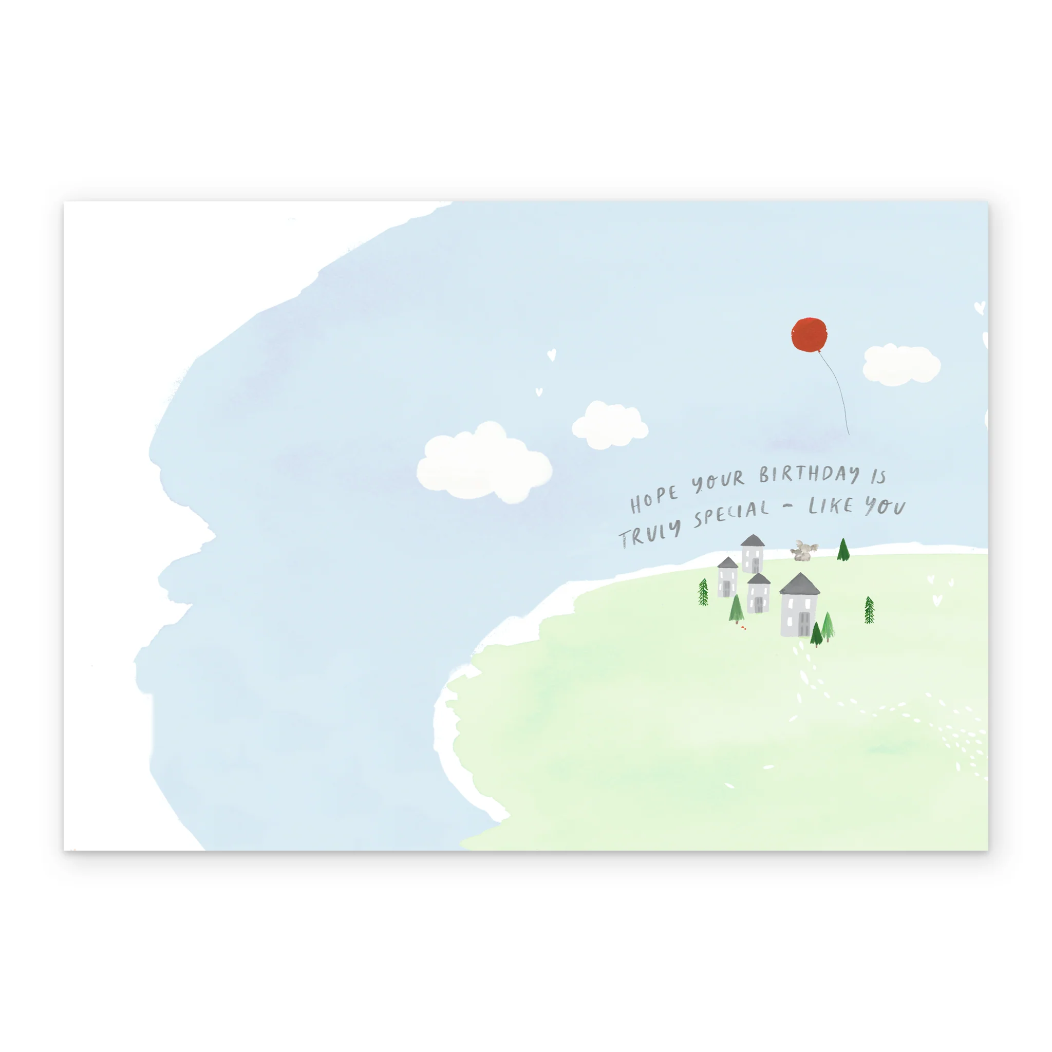 Personalised Cute Koalas And Balloon Photo Birthday Card For Granddaughter - Image 3