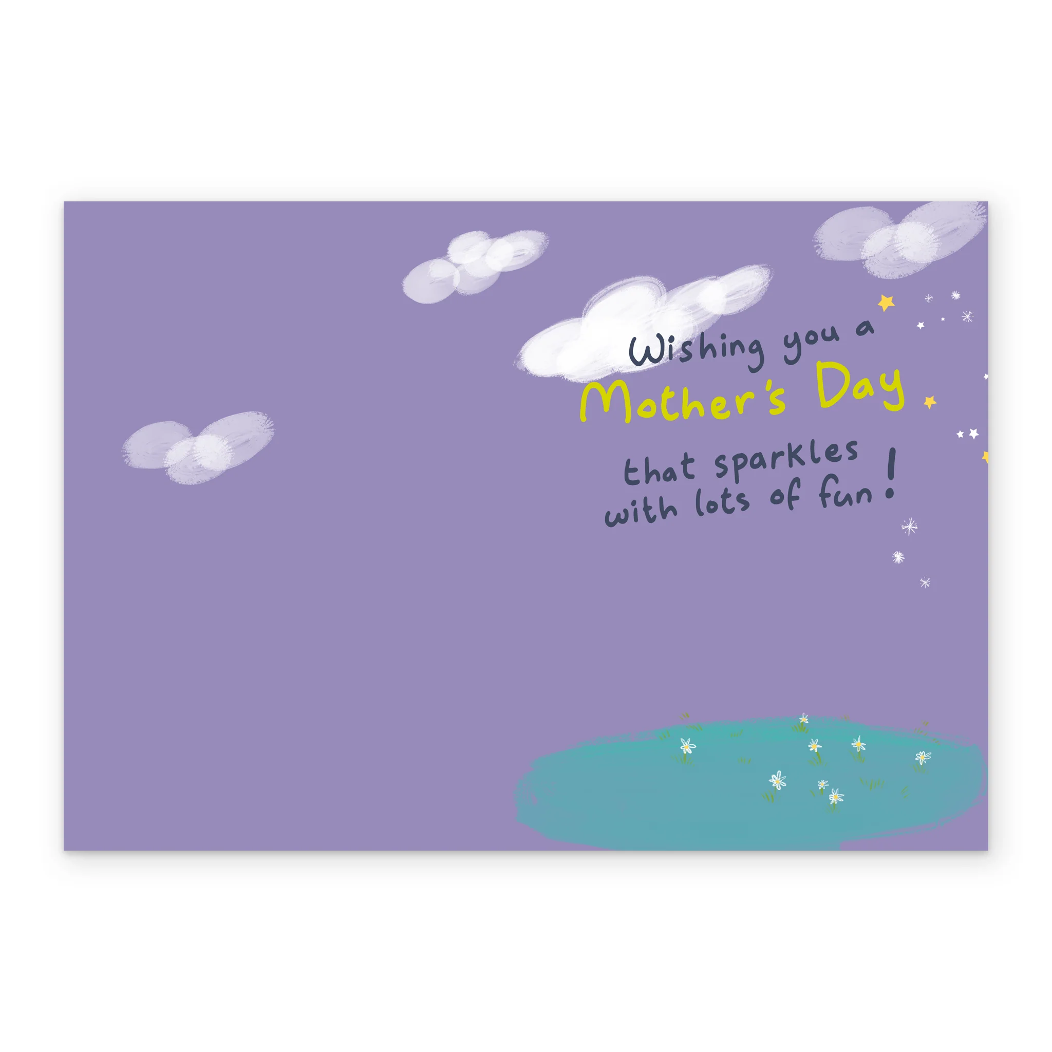 Personalised Cute Magical Unicorns Mother's Day Photo Upload Card For Mummy - Image 3