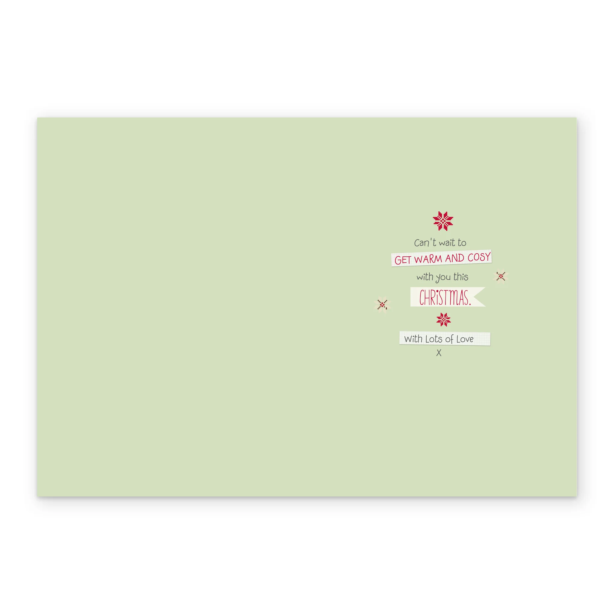 Personalised Cute Perfect Boyfriend Forever Friends Christmas Card - Image 3