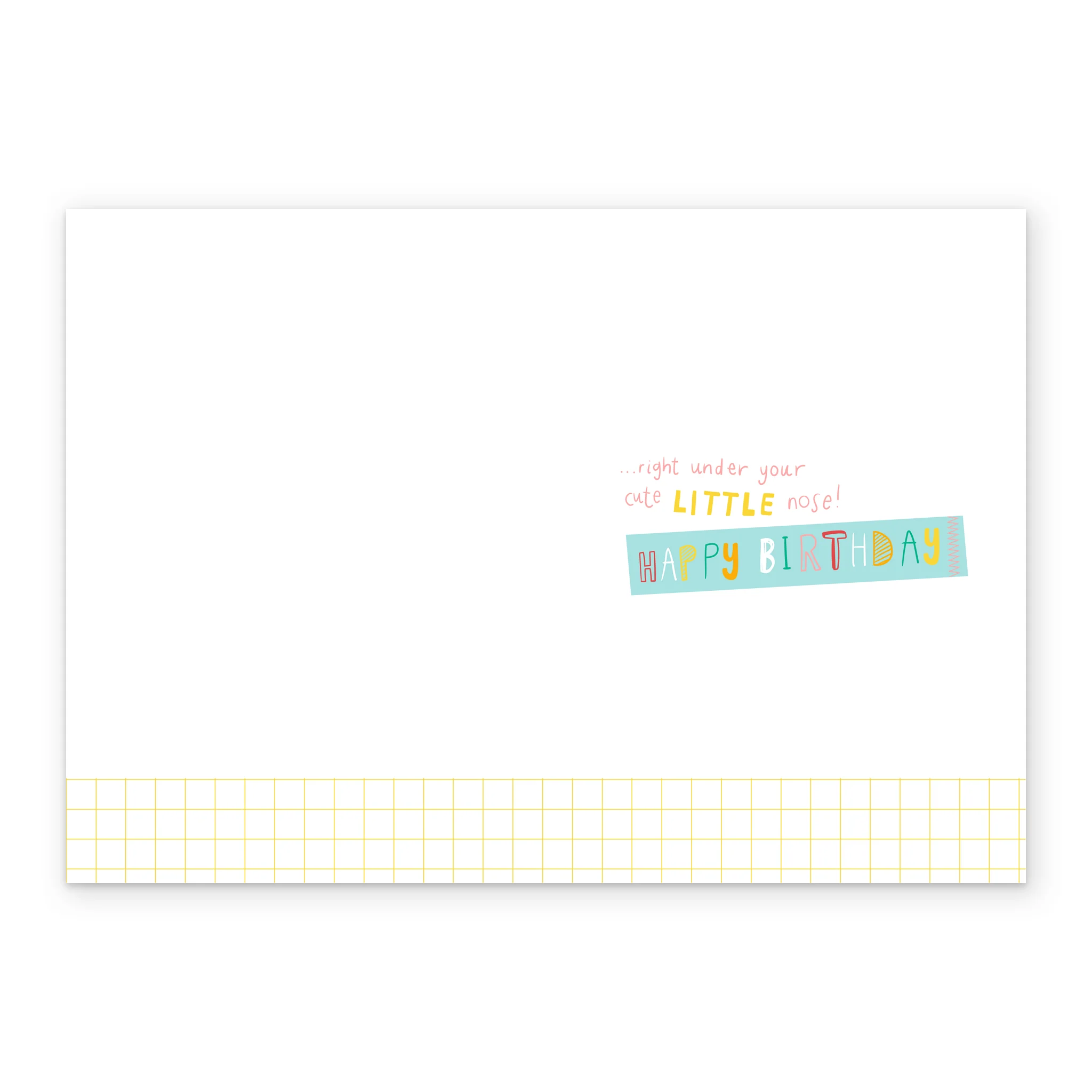 Personalised Cute Raccoon Birthday Girl Photo Card - Image 3
