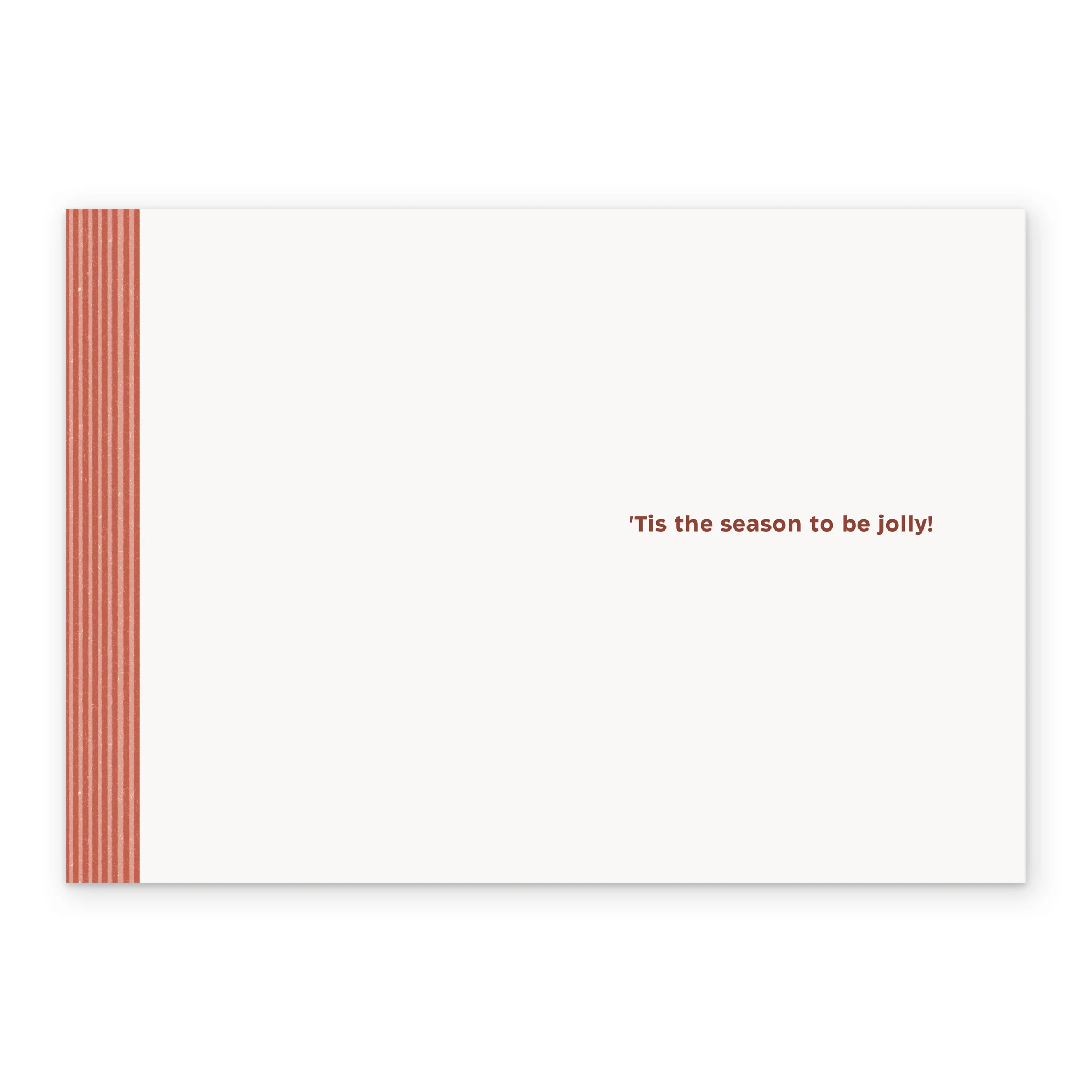 Personalised Cute Santa Illustration Christmas Card - Image 3