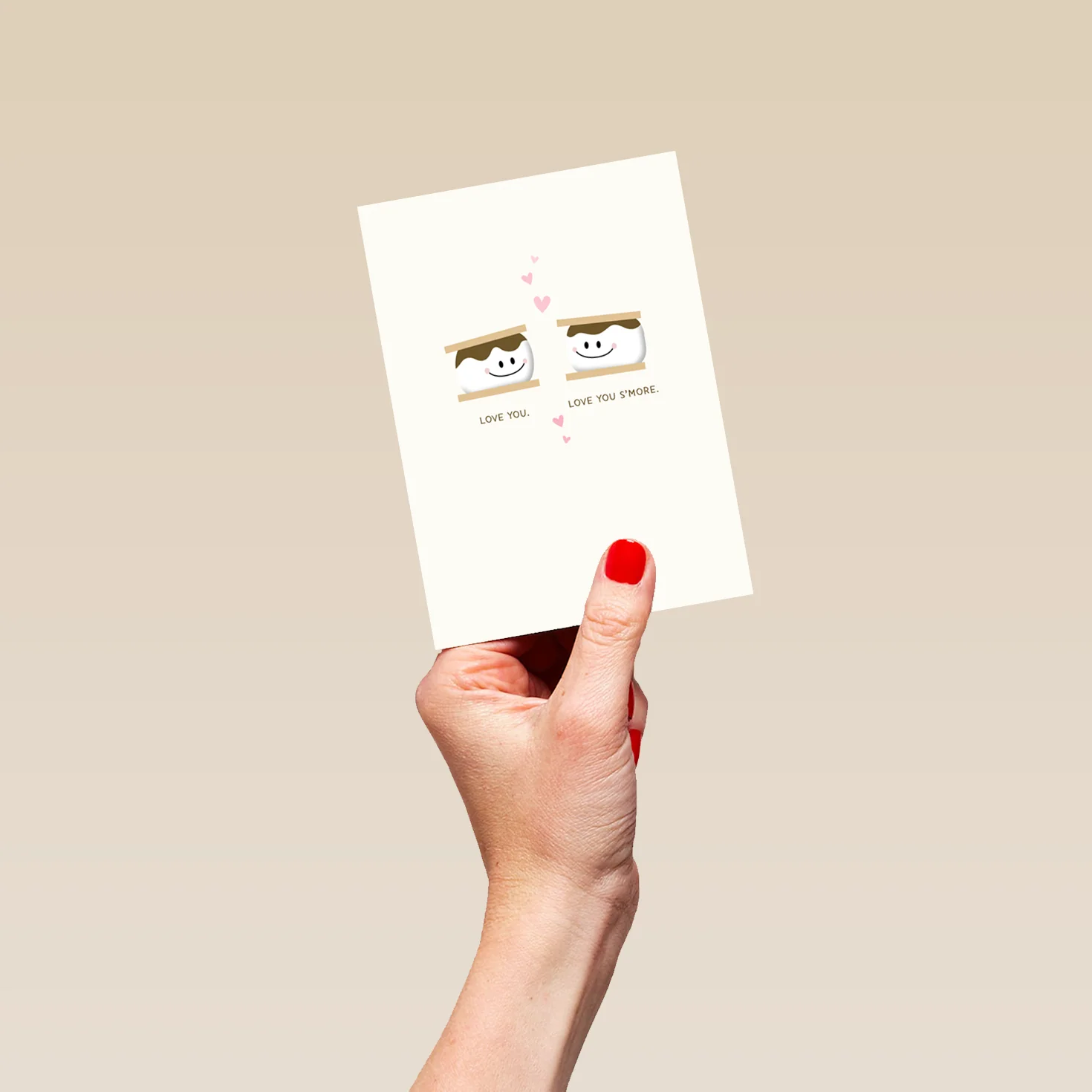Personalised Cute 'S'mores' Design Our Anniversary Card - Image 4