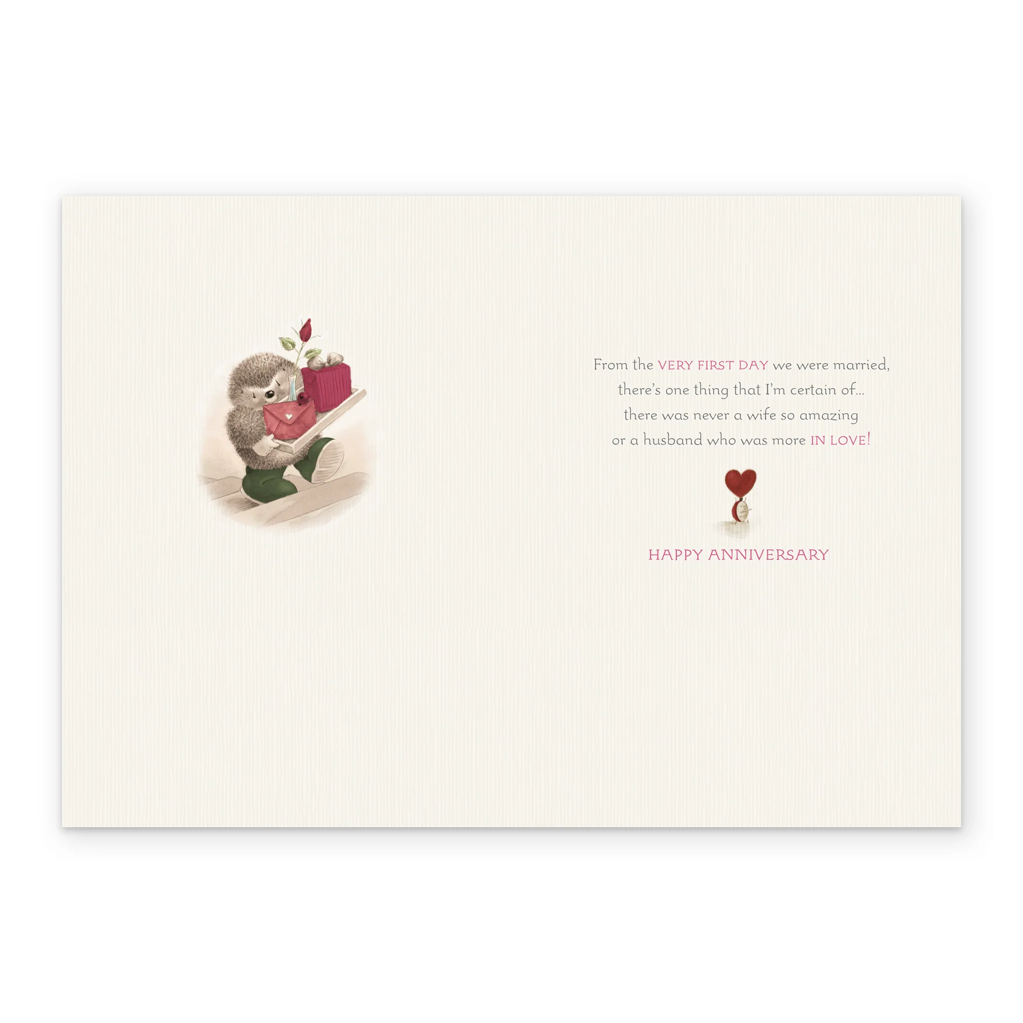 Personalised Cute Wife Anniversary Card - Image 3