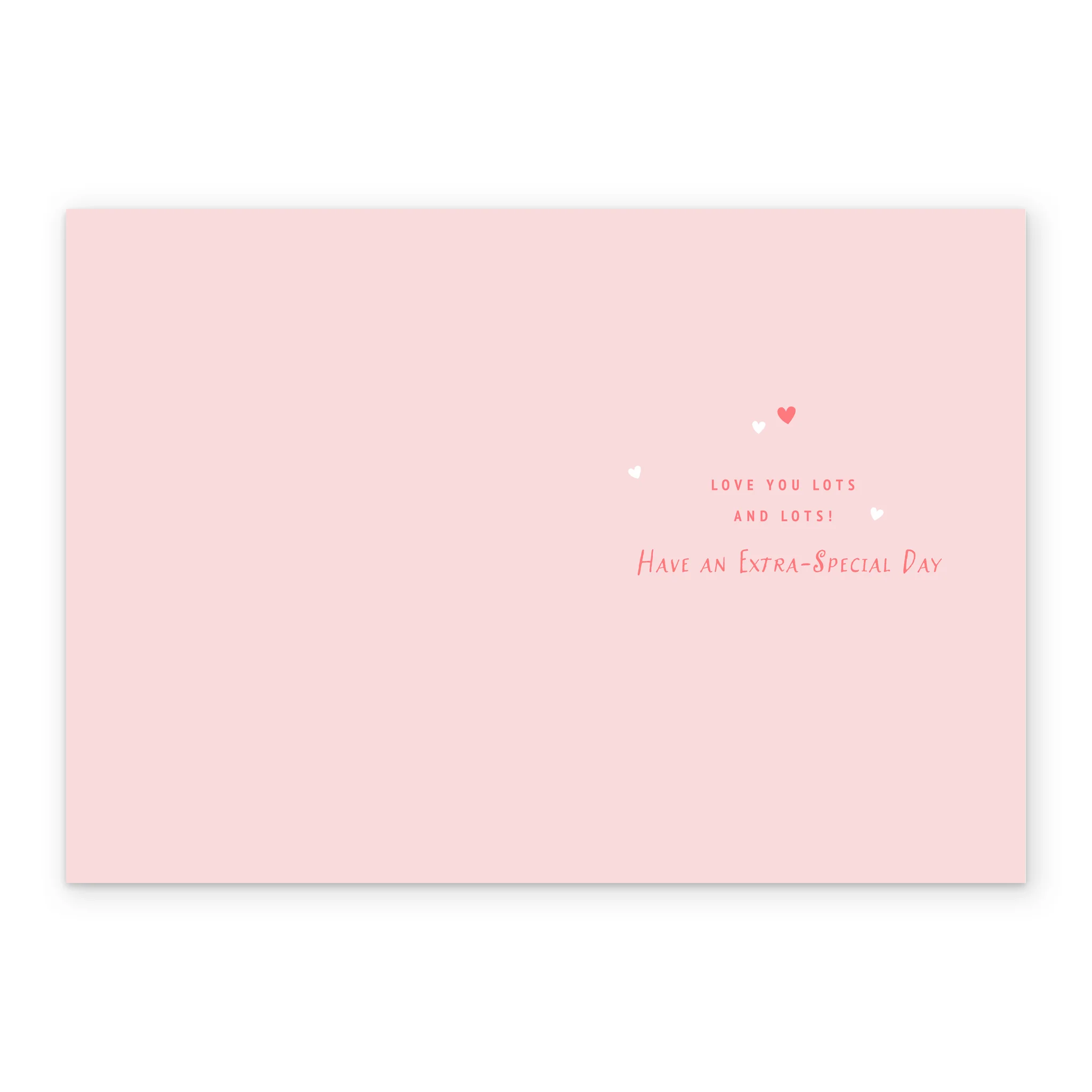 Personalised Cute Disney Winnie The Pooh Hearts Valentine's Day Card For Mummy - Image 3