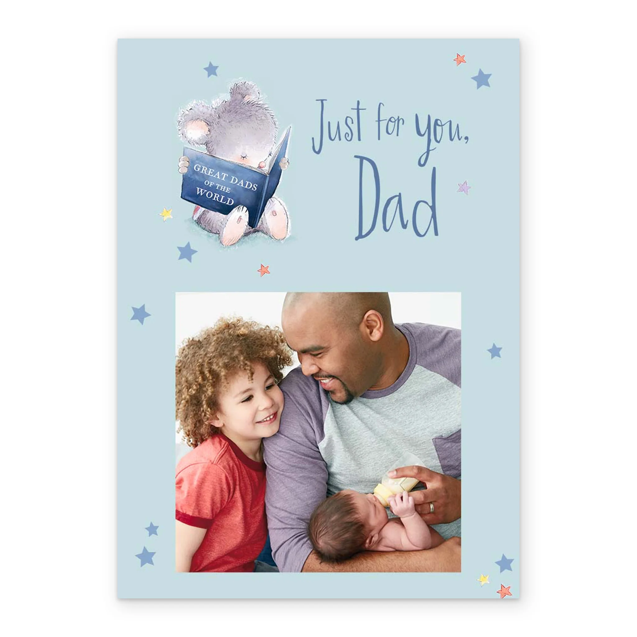 Personalised Dad Cute Photo Card - Image 2
