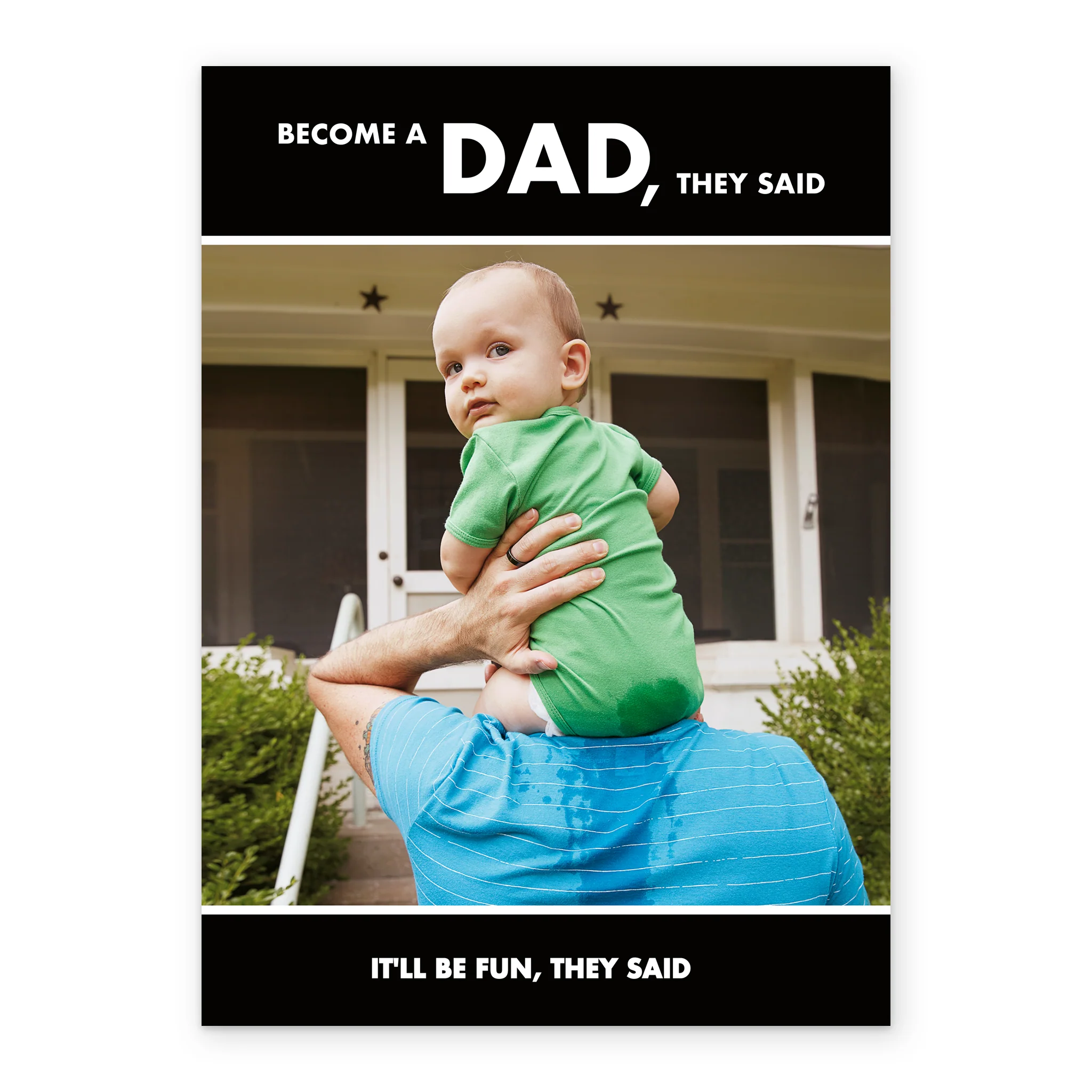 Personalised Dad Funny Birthday Photo Card - Image 2